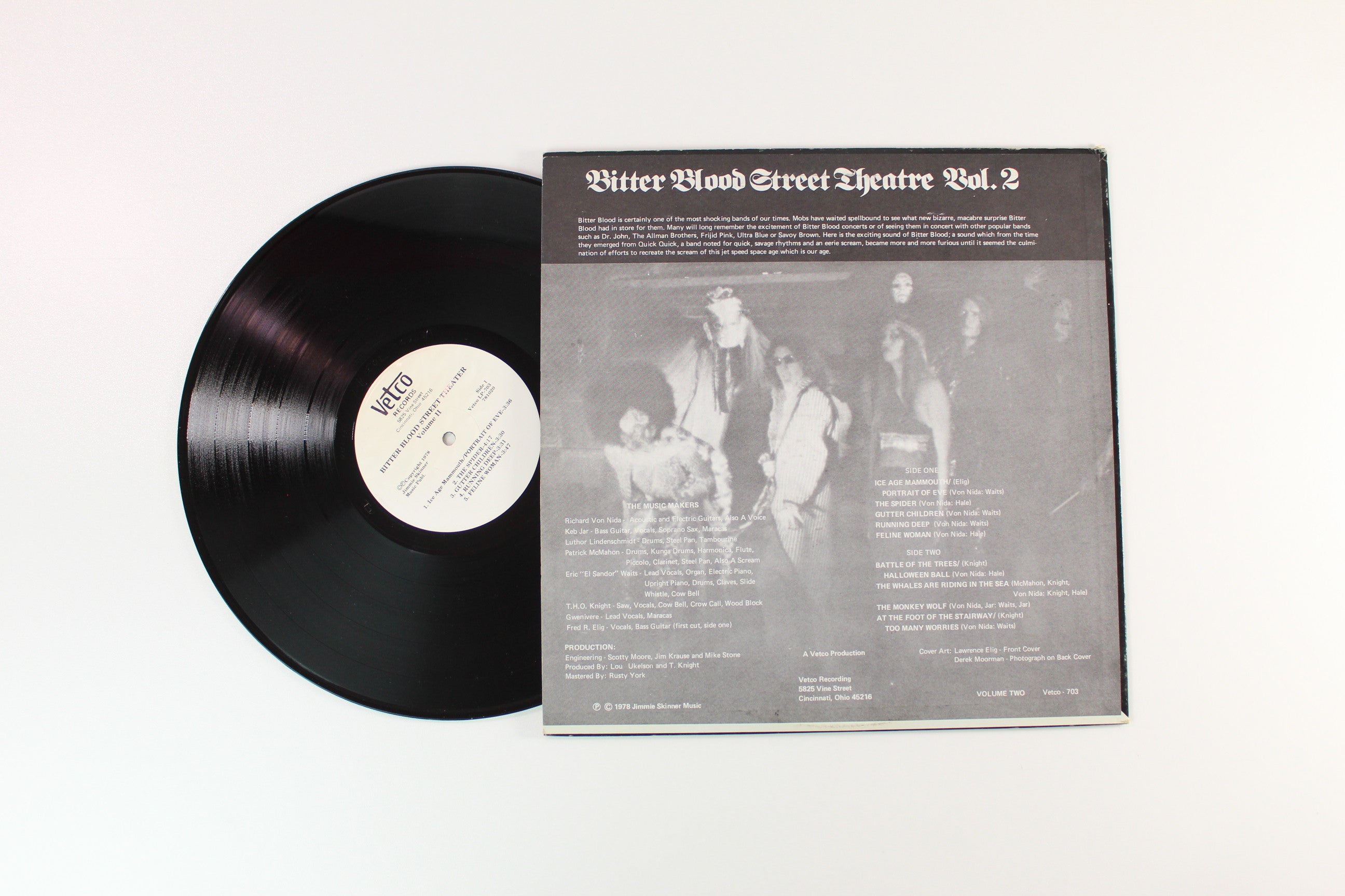 Bitter Blood Street Theatre - Vol. 2 on Vetco Records