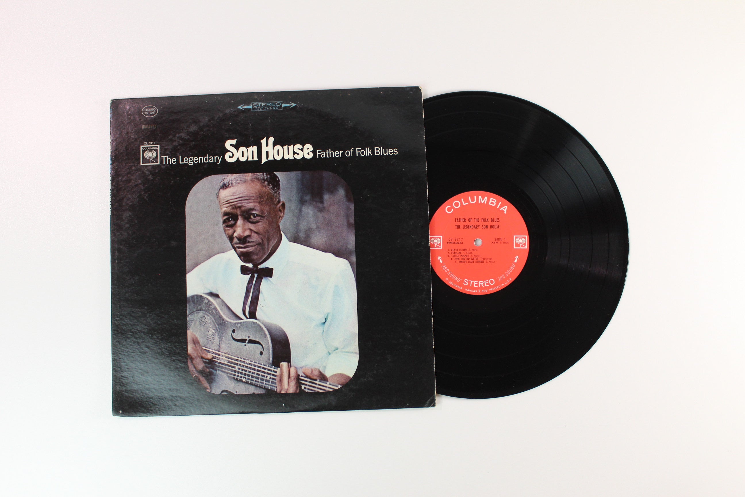 Son House - Father Of Folk Blues on Columbia "2 Eye" Labels
