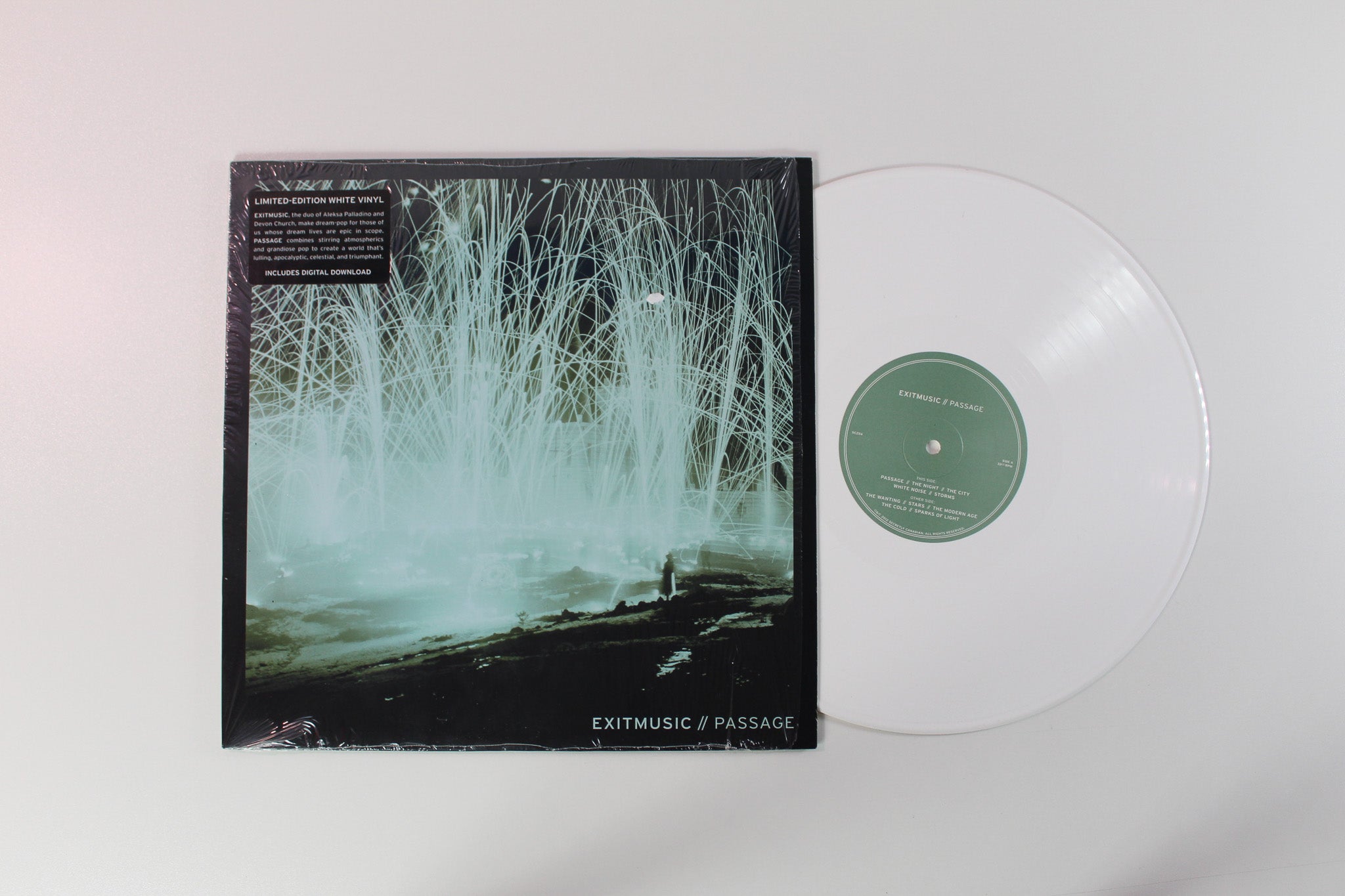 Exitmusic - Passage on Secretly Canadian - White Vinyl