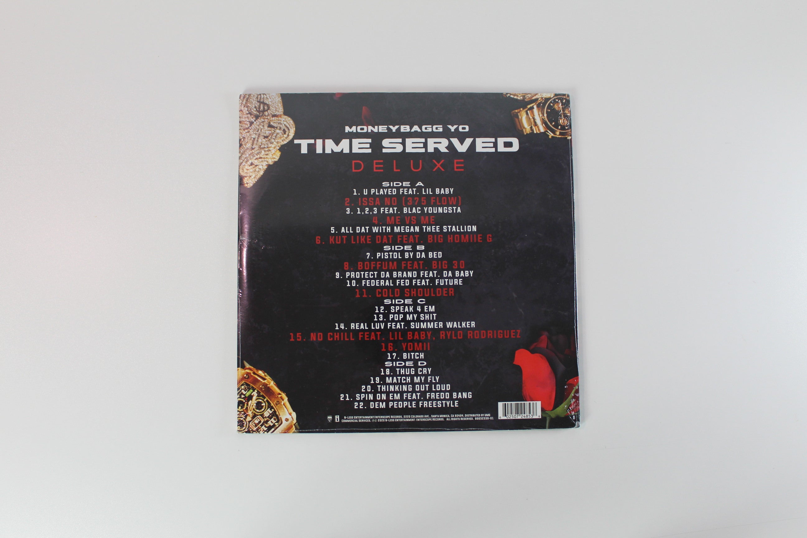 Moneybagg Yo - Time Served on N-Less Entertainment / Interscope Records – Deluxe Edition – Sealed