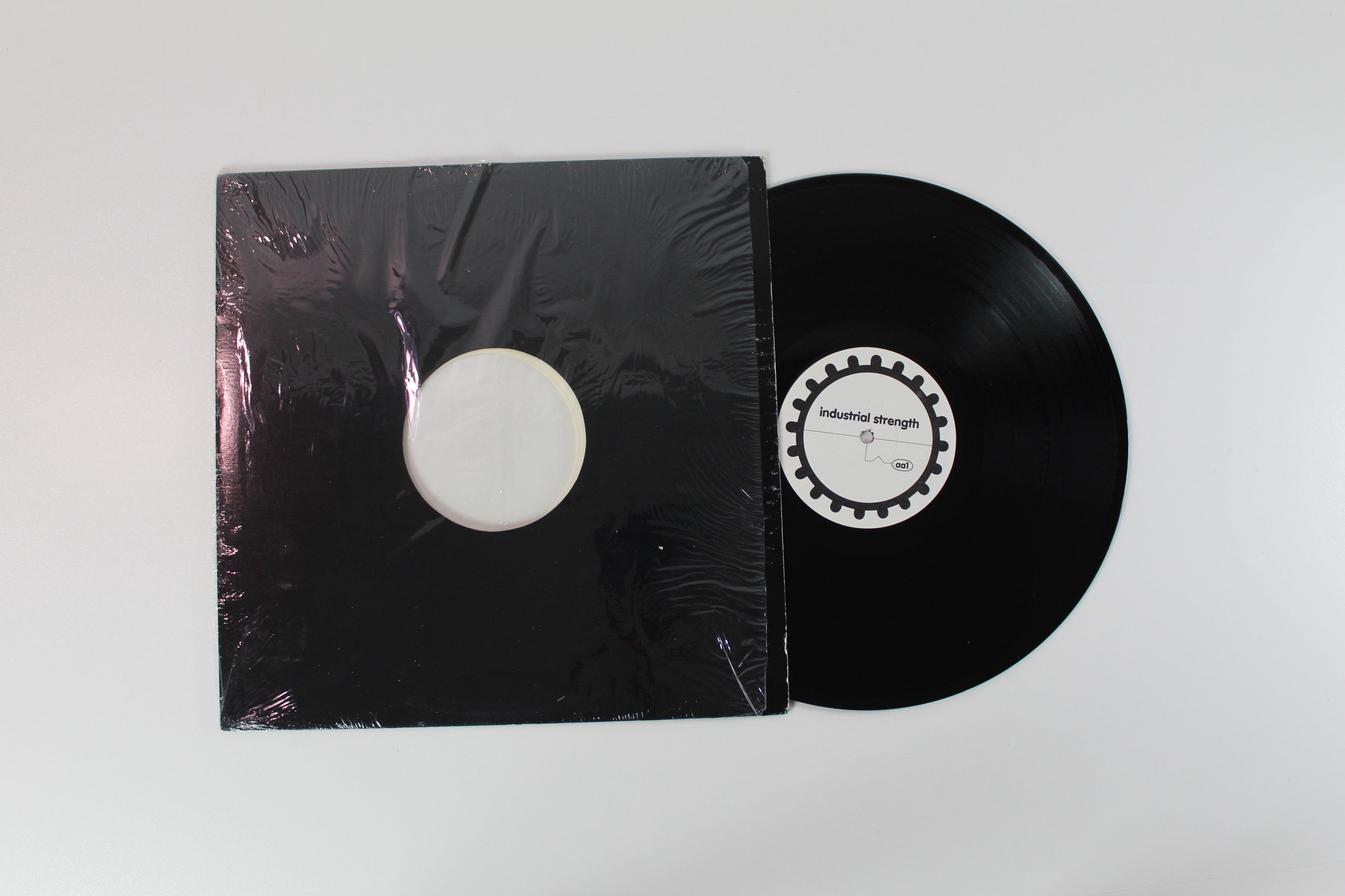 English Muffin, Crowd Control - Industrial Strength Sampler on Industrial Strength Records – 45 RPM