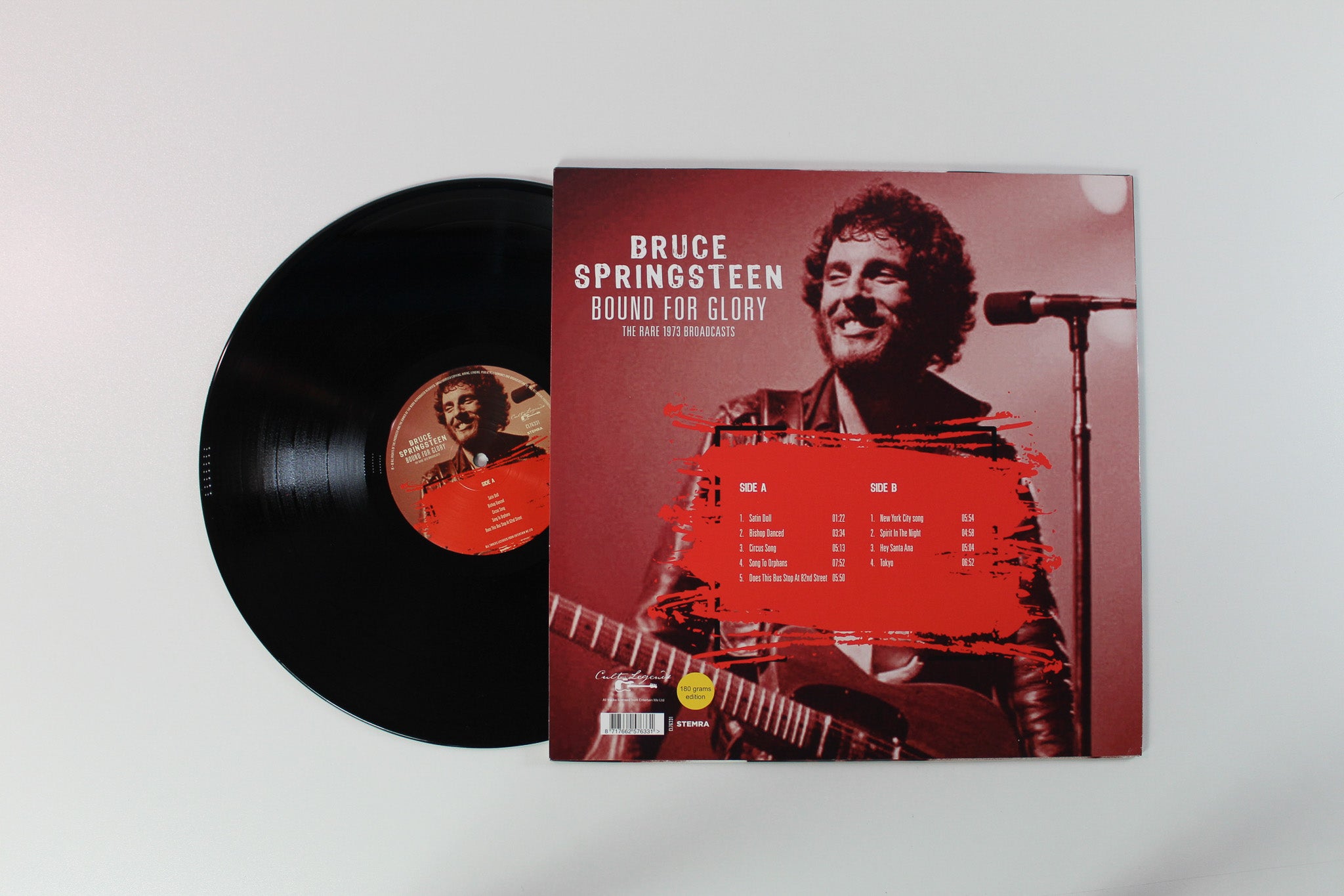 Bruce Springsteen - Bound For Glory on Cult Legends - Unofficial pressing
