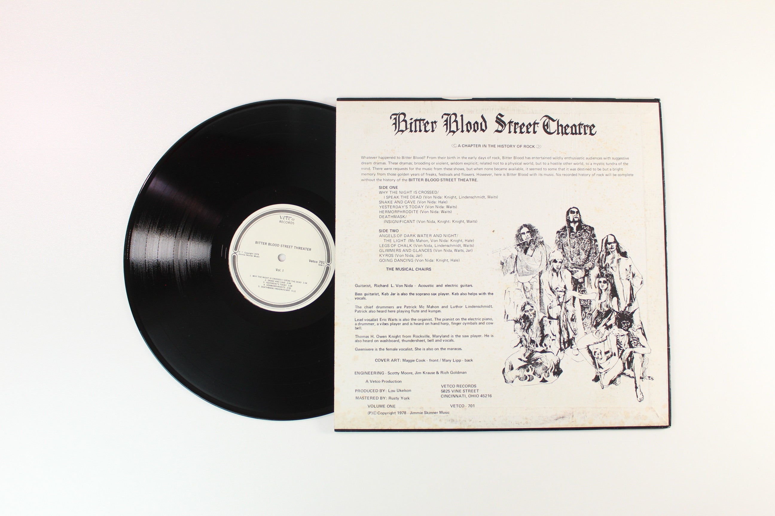 Bitter Blood Street Theatre - Vol. I on Vetco Records