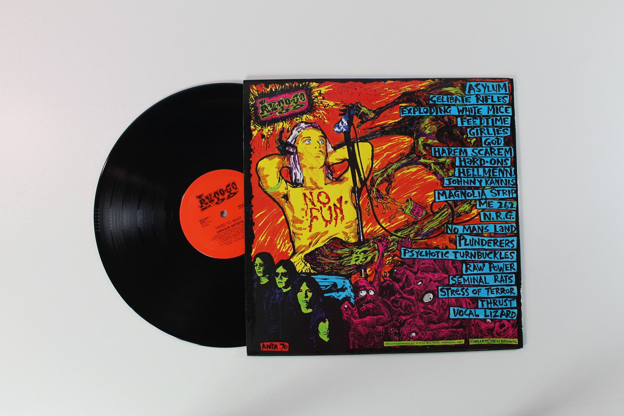 Various - Hard To Beat (Twenty-One Stooges Killers) on Au Go Go