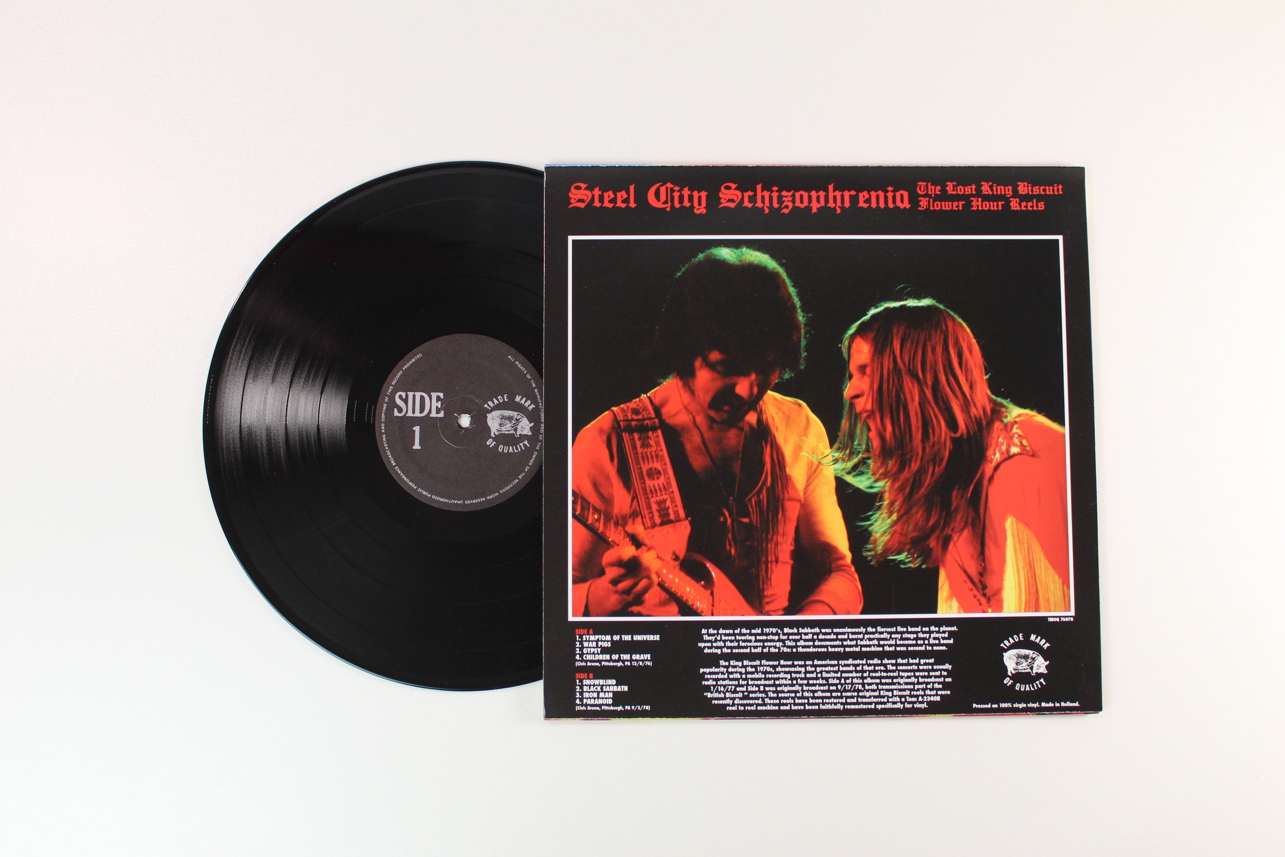 Black Sabbath - Steel City Schizophrenia on Trade Mark Of Quality Unofficial Release