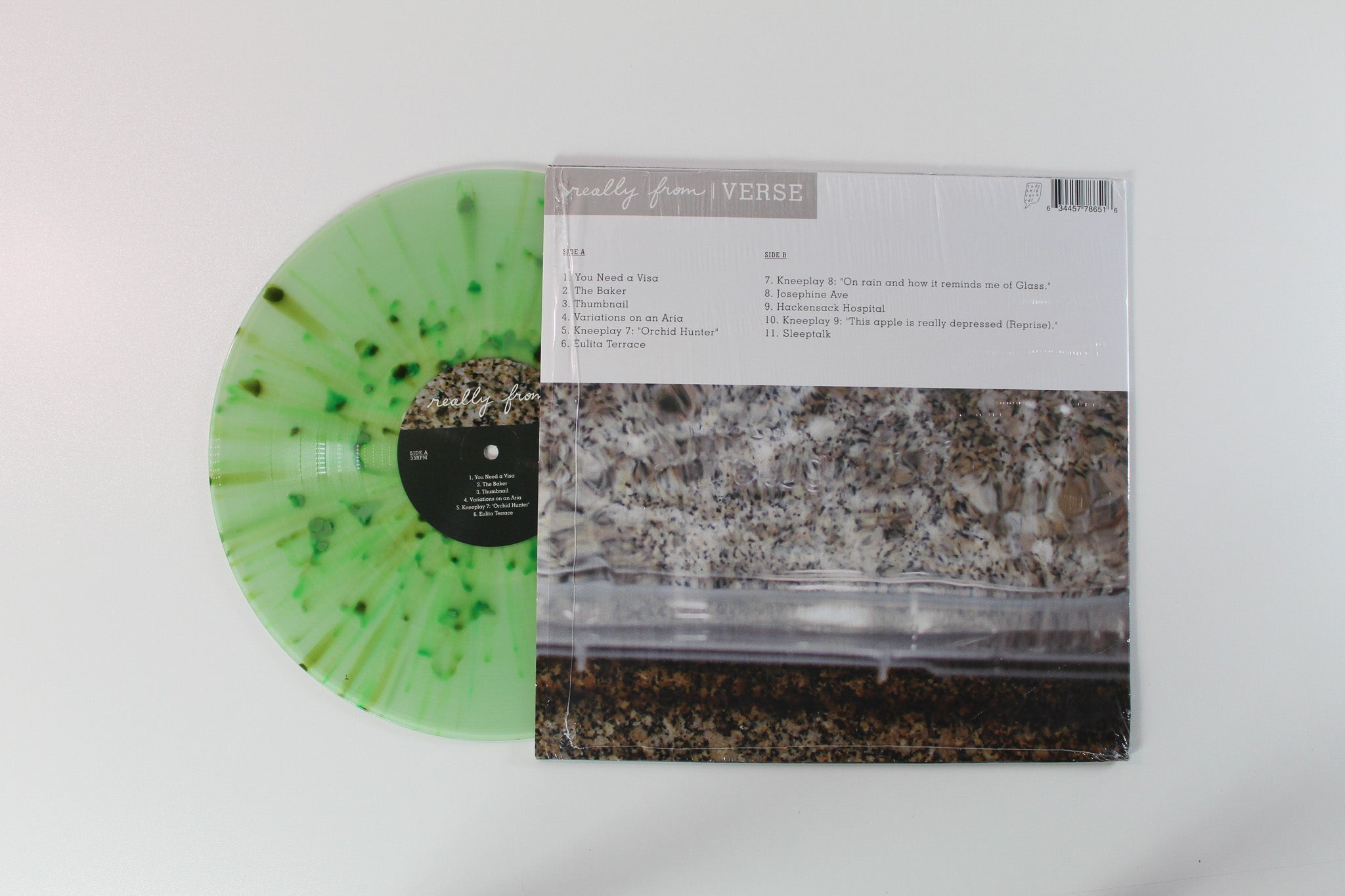Really From - Verse on Topshelf Records - Coke Bottle w/ Splatter Vinyl