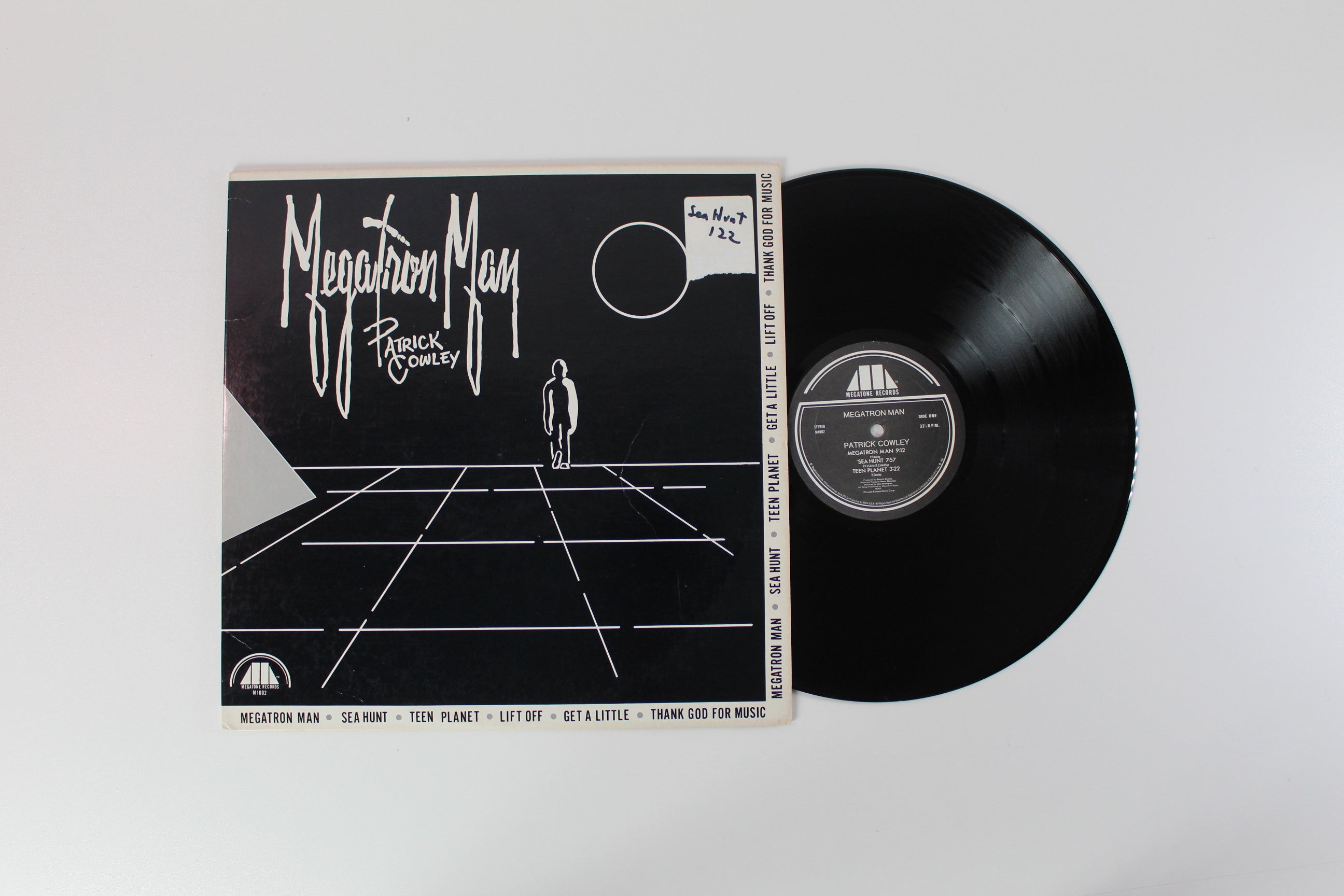 Patrick Cowley - Megatron Man on Megatone Records - 12" Single