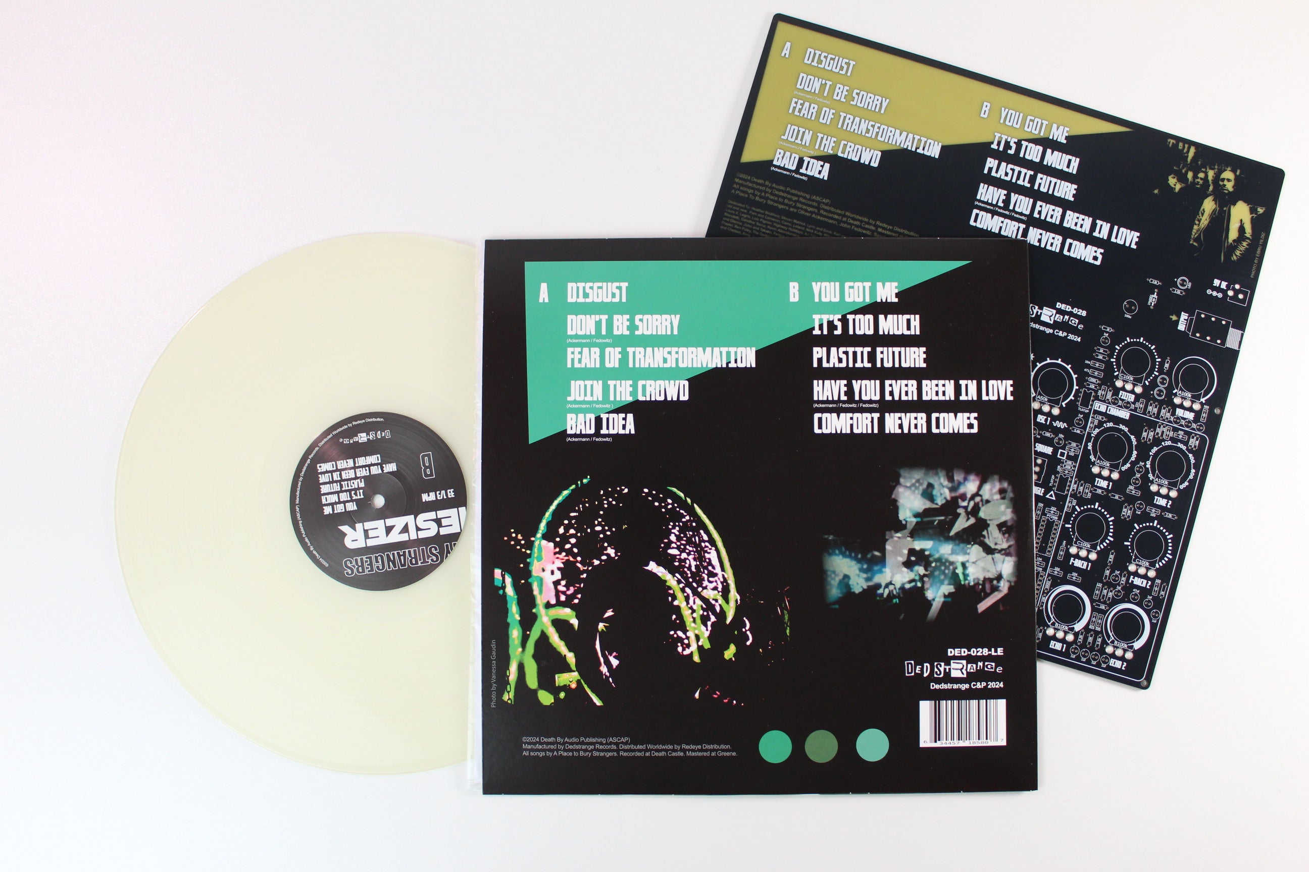 A Place To Bury Strangers - Synthesizer on DedStrange Ltd. Glow In The Dark Vinyl