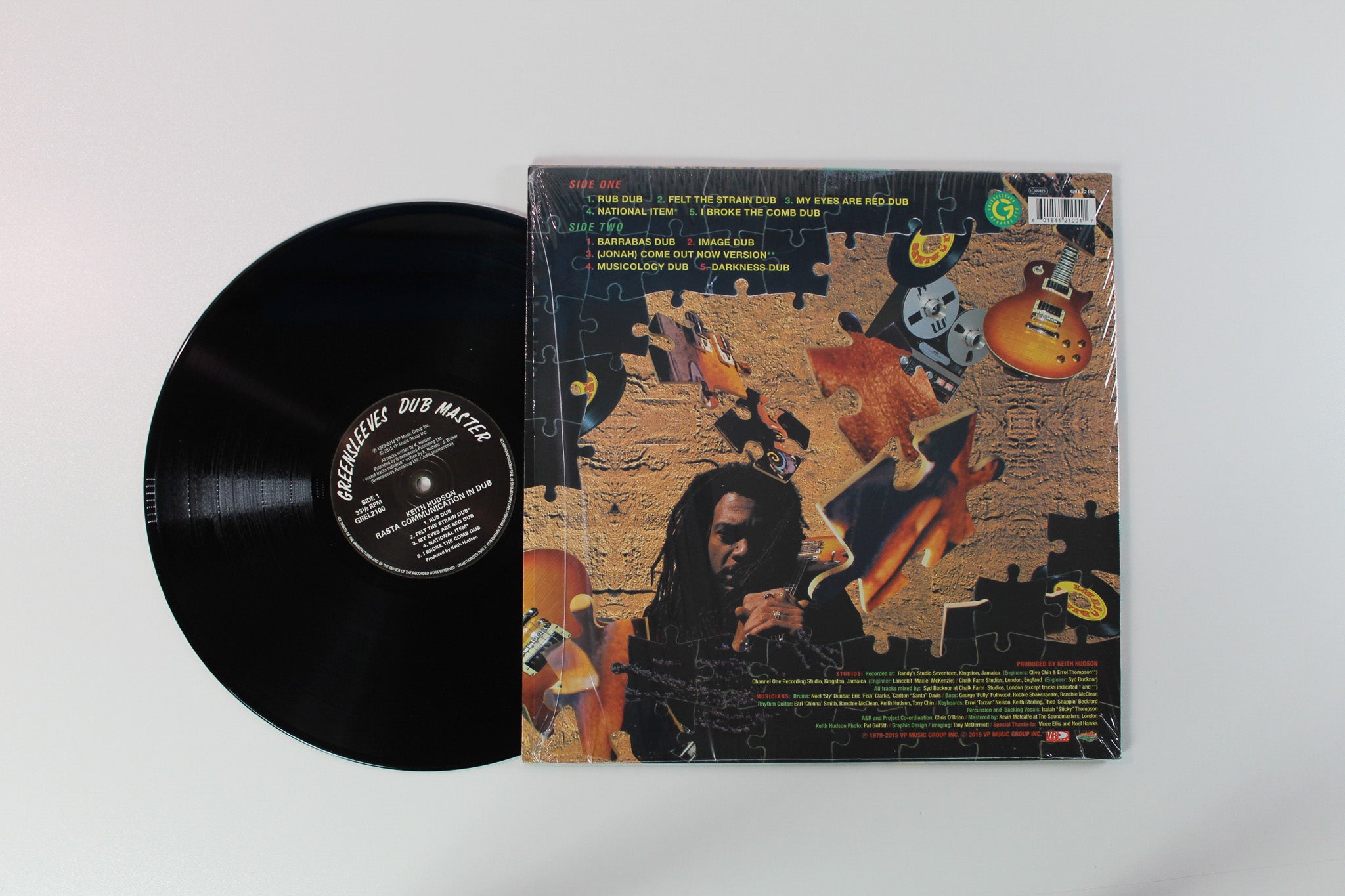 Keith Hudson - Rasta Communication In Dub on Greensleeves Records