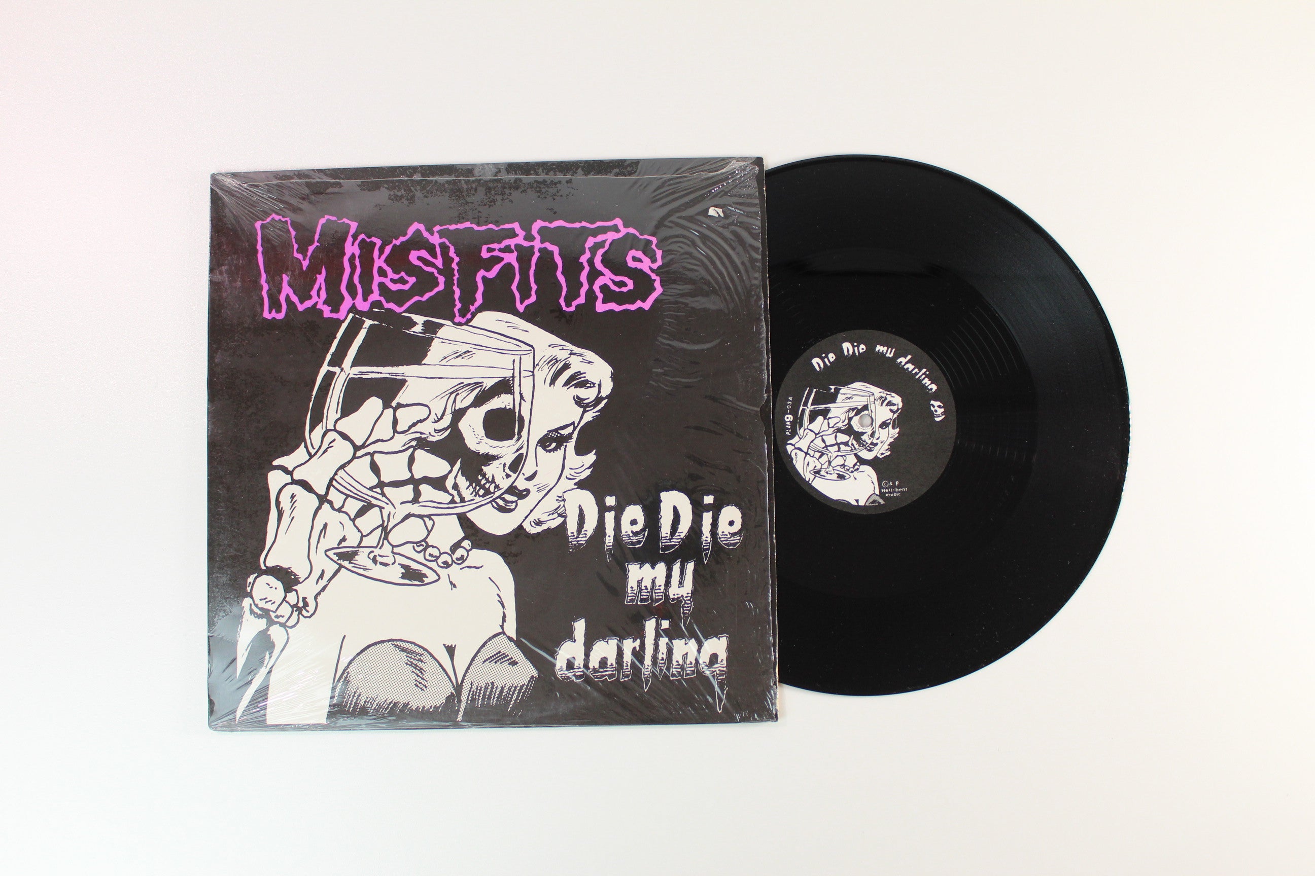 Misfits - Die Die My Darling on Plan 9 First Pressing 45 RPM