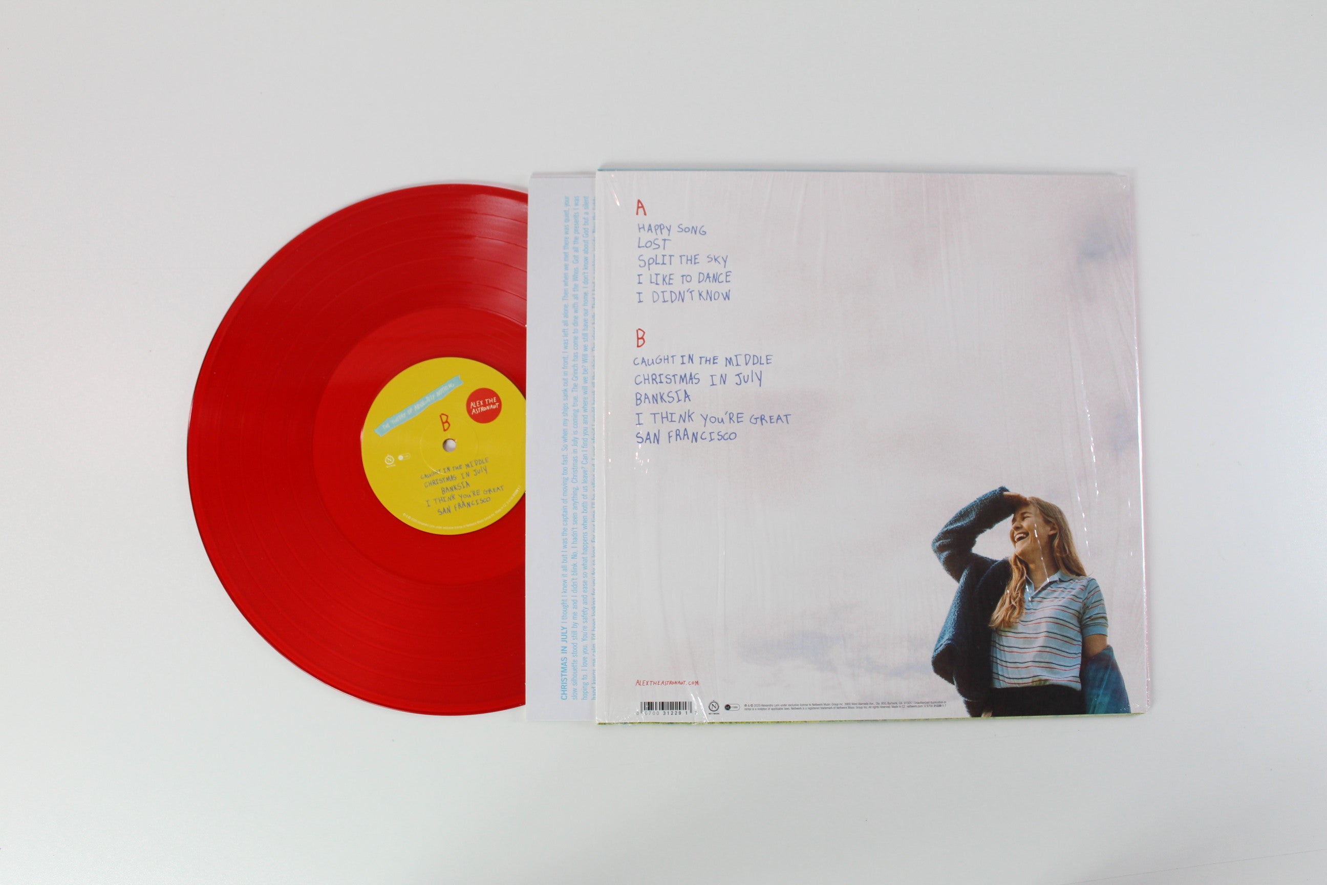 Alex The Astronaut - The Theory Of Absolutely Nothing on Nettwerk – Red Vinyl