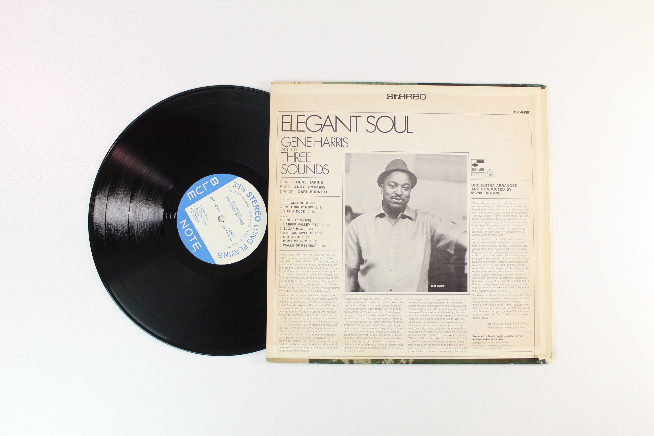Gene Harris - Elegant Soul on Blue Note Liberty Labels