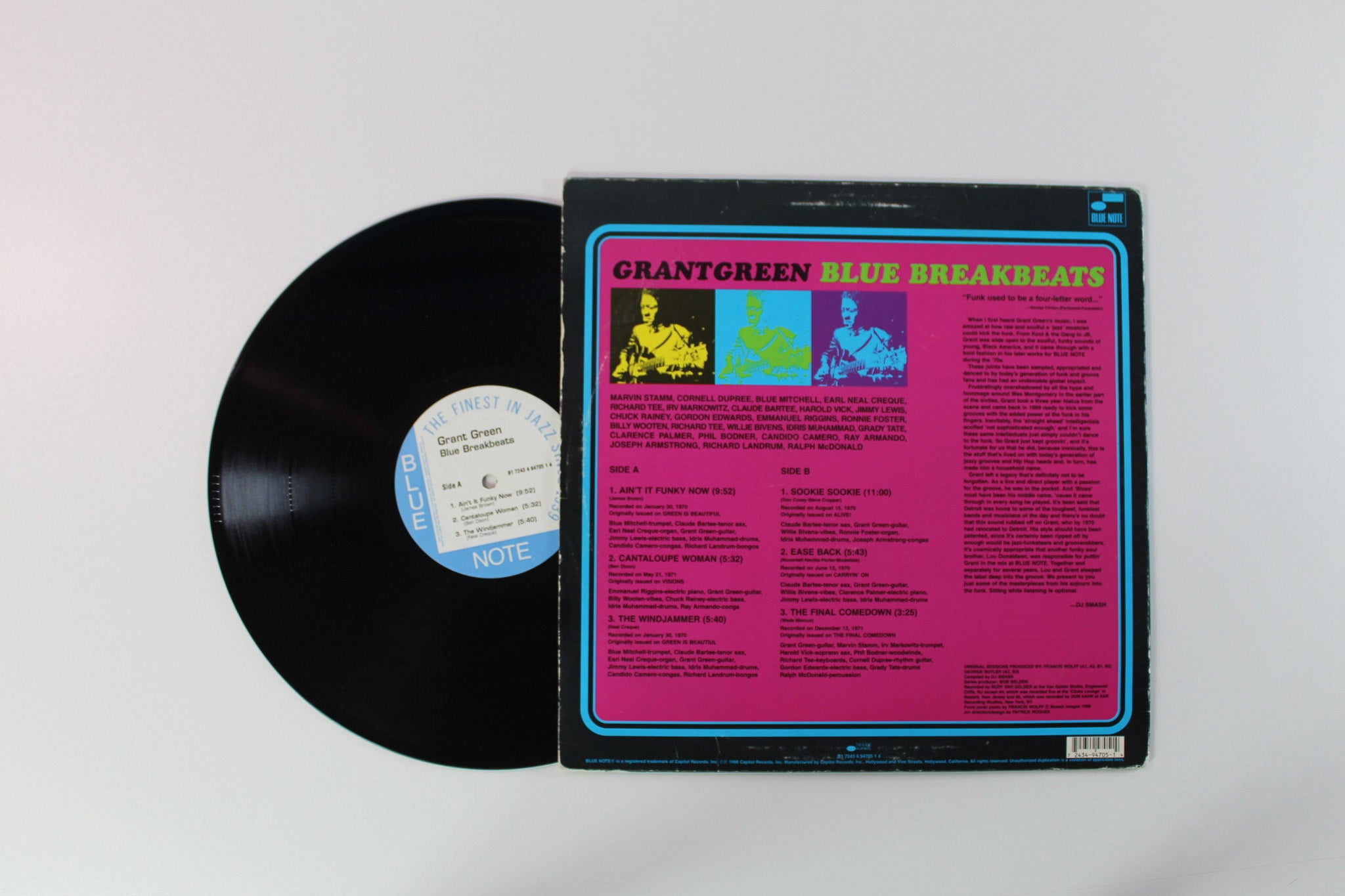 Grant Green - Blue Breakbeats on Blue Note