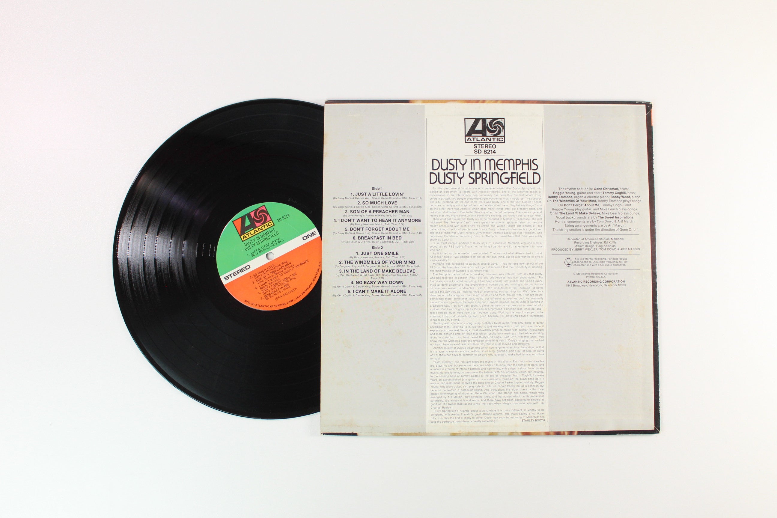 Dusty Springfield - Dusty In Memphis on Atlantic