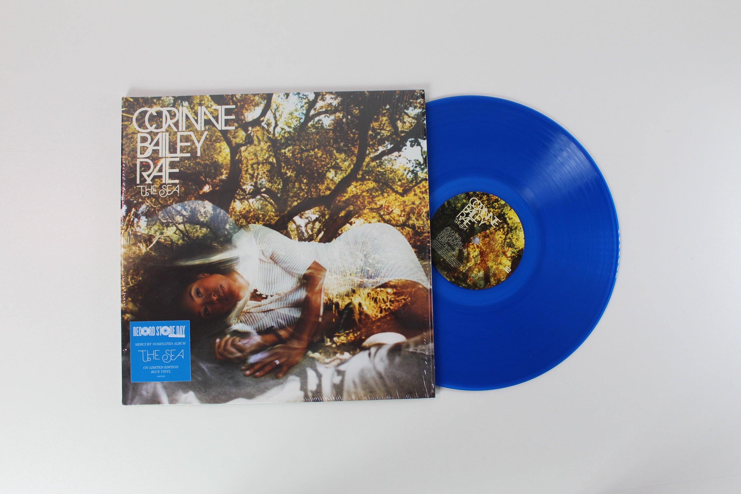 Corinne Bailey Rae - The Sea on EMI – Record Store Day 2022 – Limited Edition – 180g, Blue Translucent Colored Vinyl – Reissue