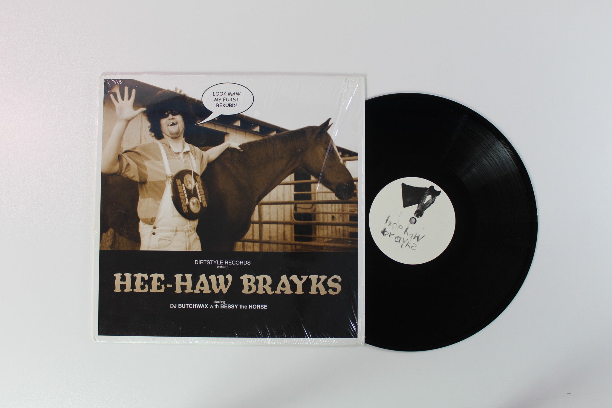 Butchwax - Hee-Haw Brayks on Dirt Style Records - 12" Single
