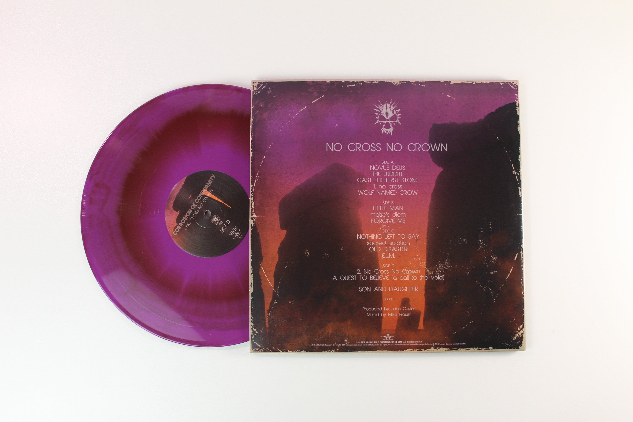 Corrosion Of Conformity - No Cross No Crown on Nuclear Blast Ltd. Brown & Purple Swirl