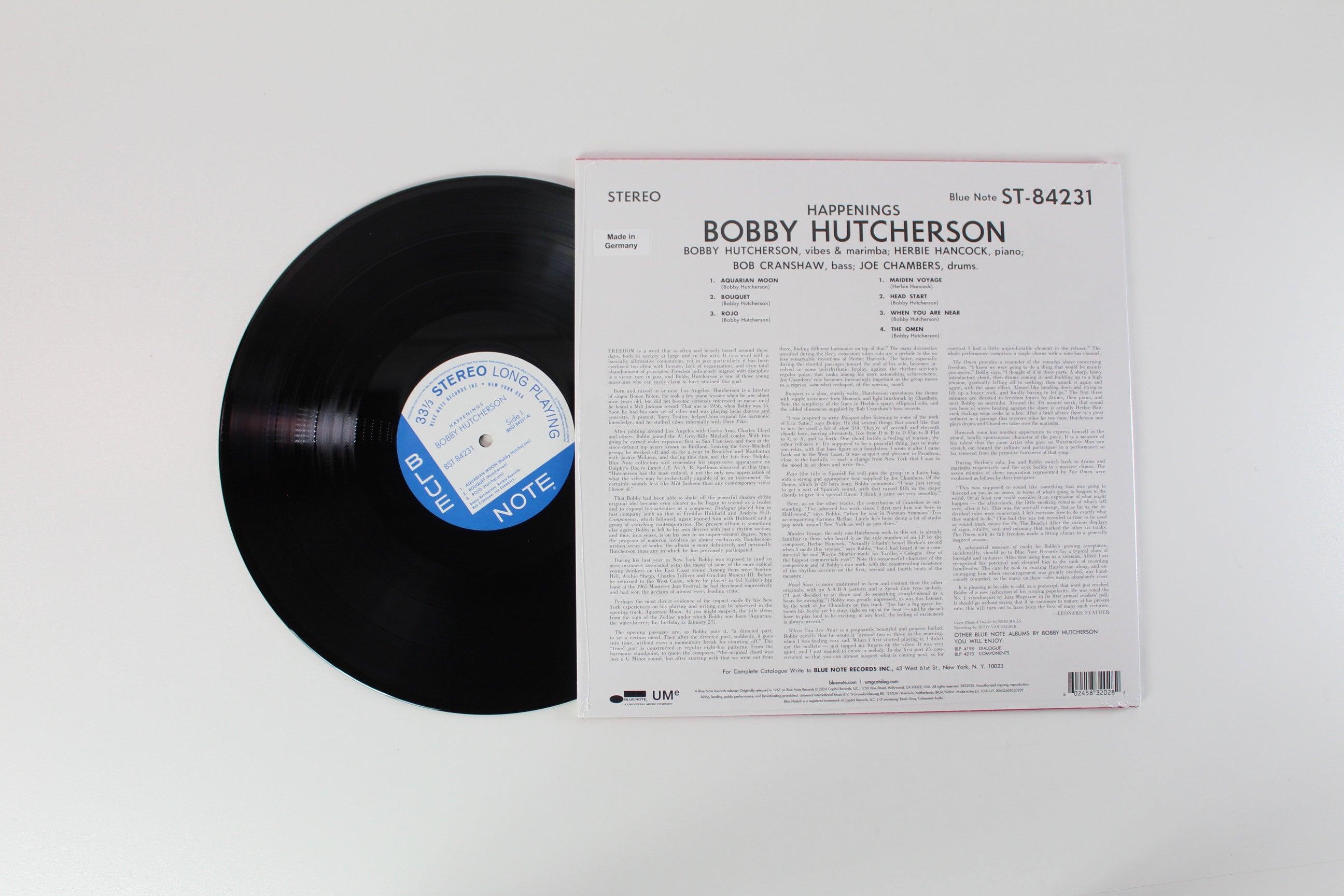 Bobby Hutcherson - Happenings on Blue Note – Blue Note Classic Vinyl Series – 180g – Reissue