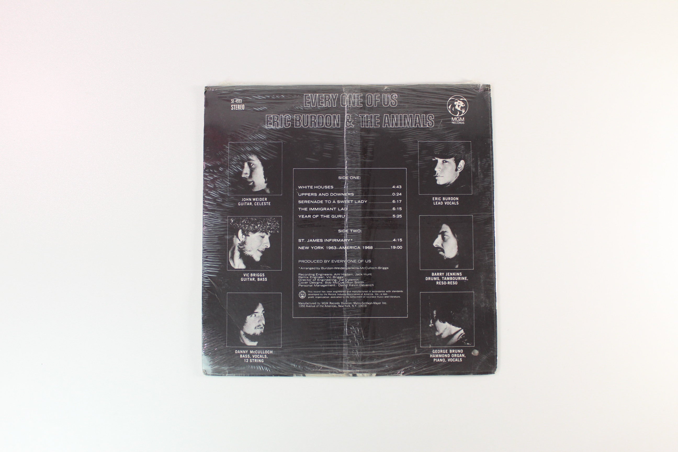 Eric Burdon & The Animals - Every One Of Us on MGM Records SEALED
