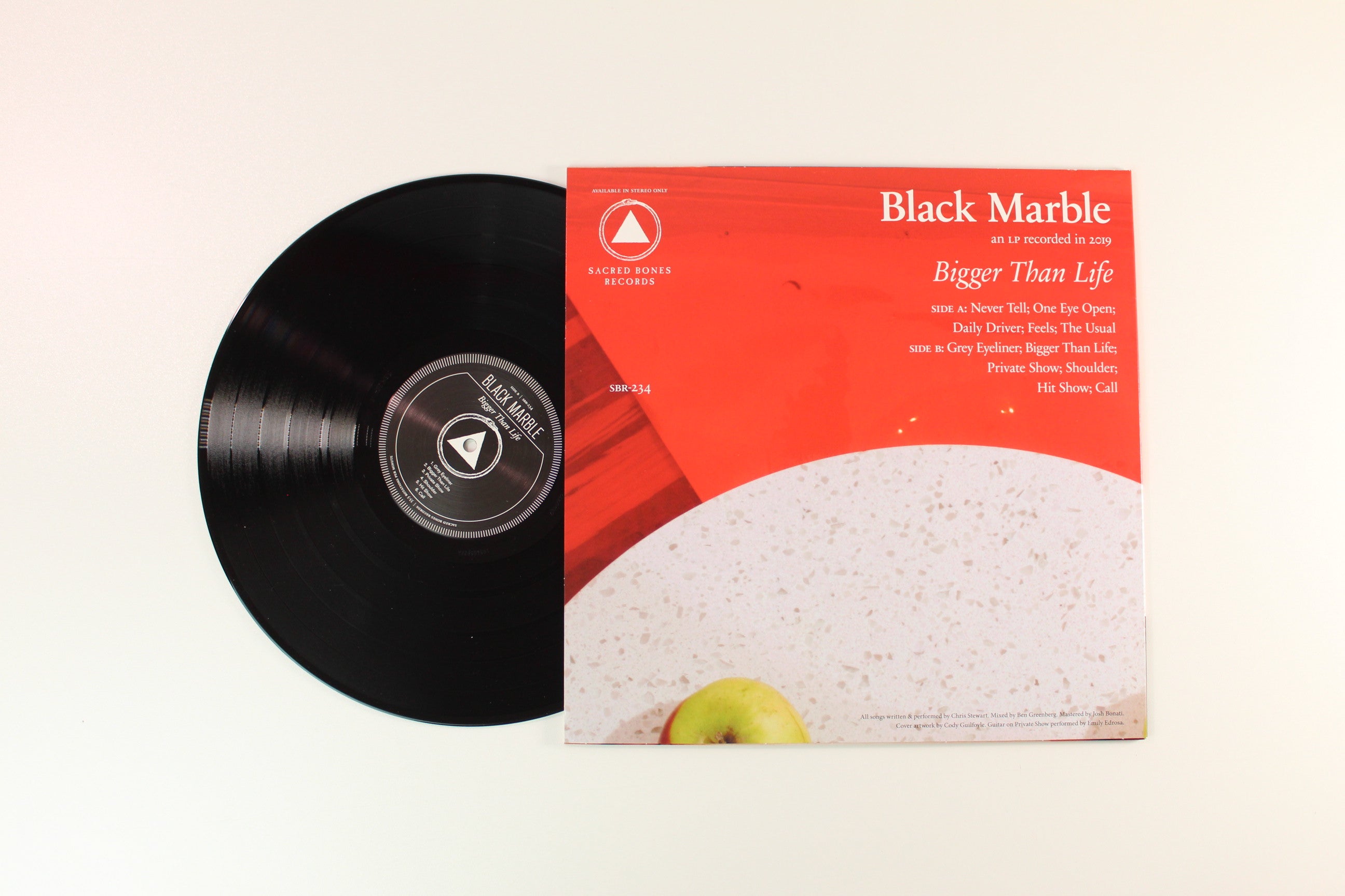 Black Marble - Bigger Than Life on Sacred Bones Records