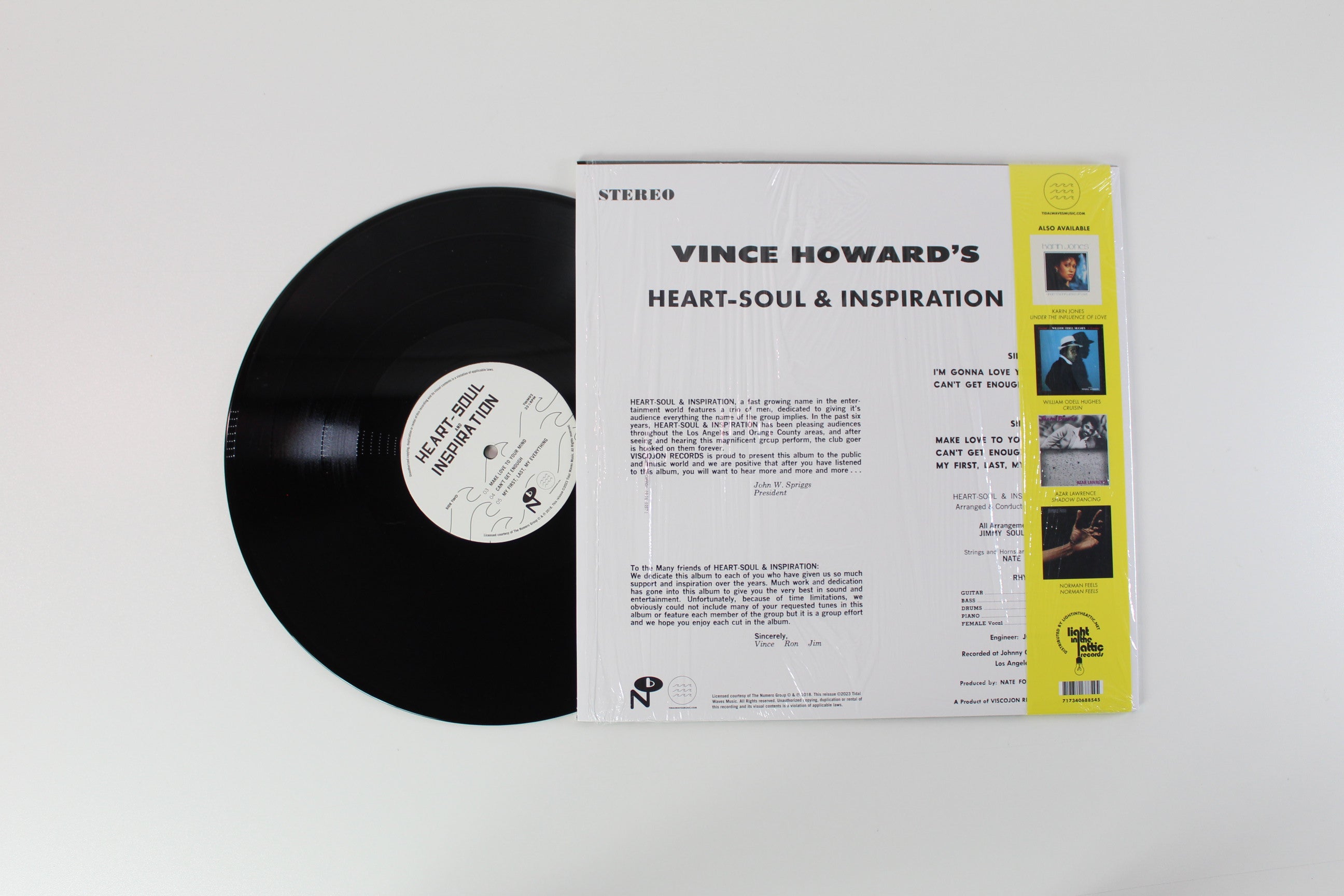 Heart-Soul & Inspiration - Heart-Soul And Inspiration on Tidal Waves Music – Reissue