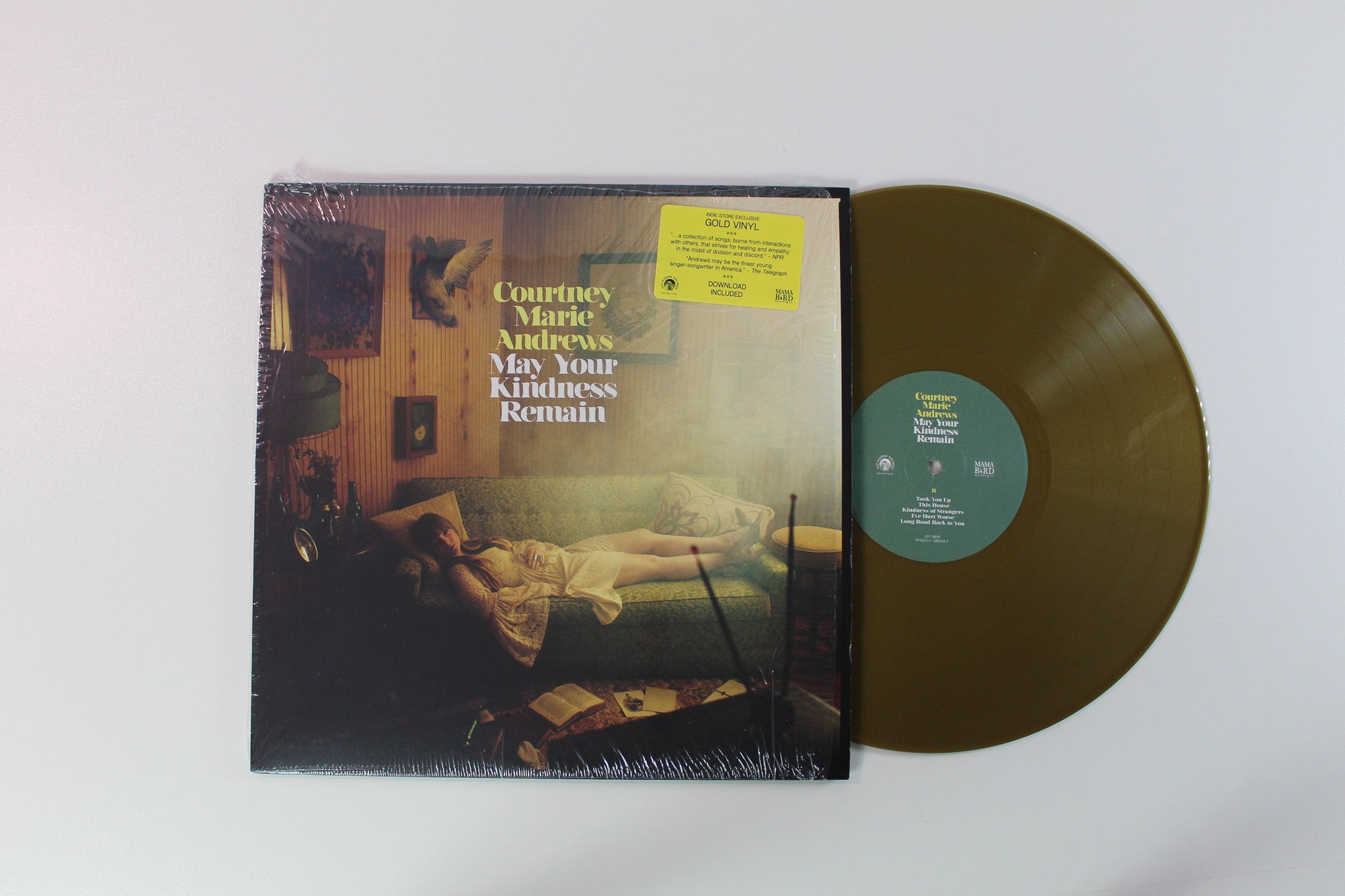 Courtney Marie Andrews - May Your Kindness Remain on Fat Possum Records - Gold Vinyl