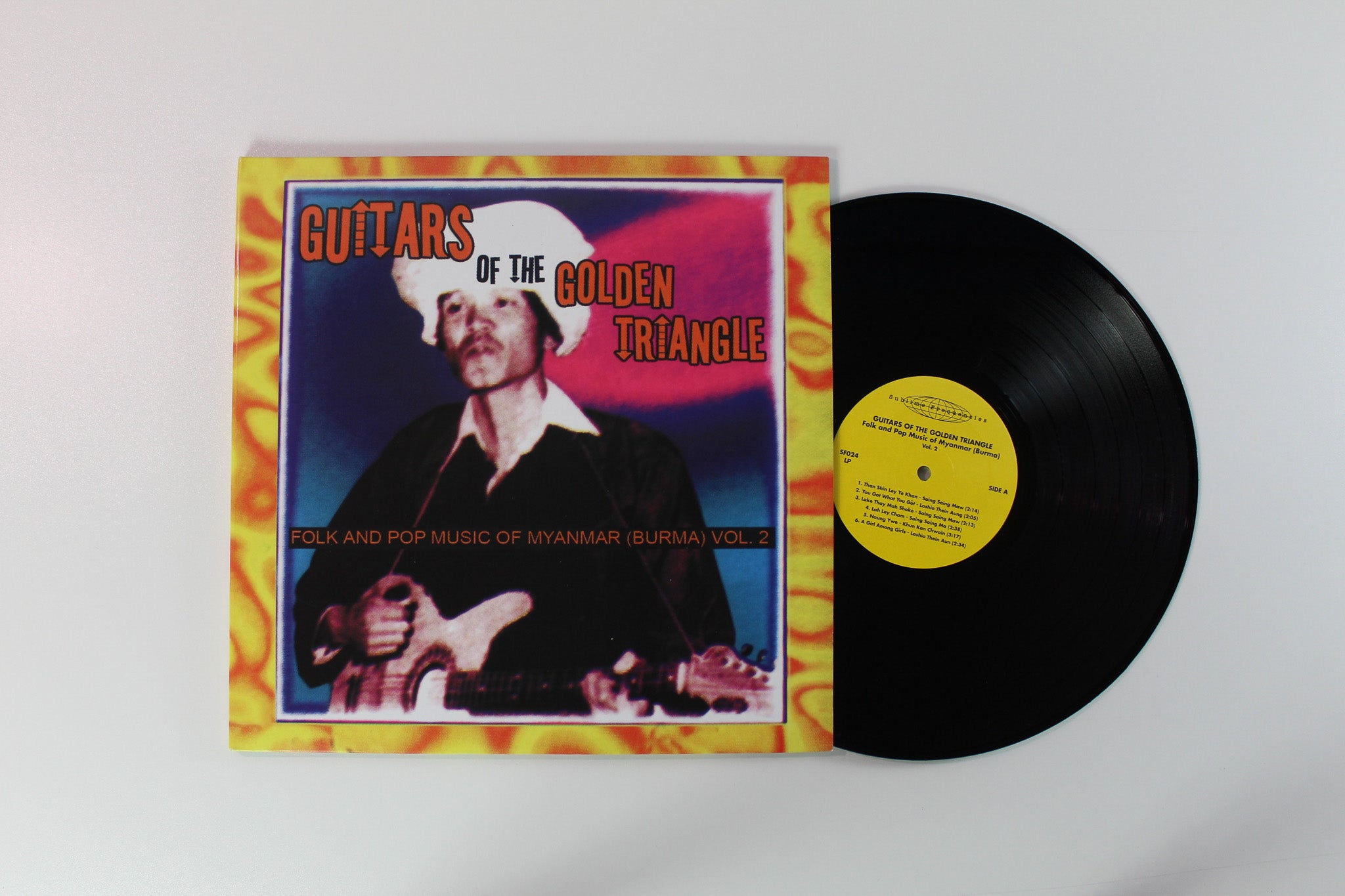 Various - Guitars Of The Golden Triangle · Folk And Pop Music Of Myanmar (Burma) Vol. 2 on Sublime Frequencies