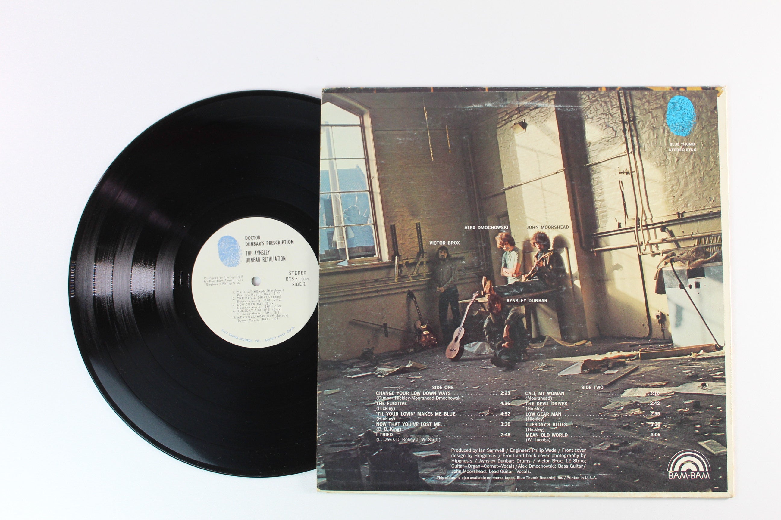 The Aynsley Dunbar Retaliation - Doctor Dunbar's Prescription on Blue Thumb