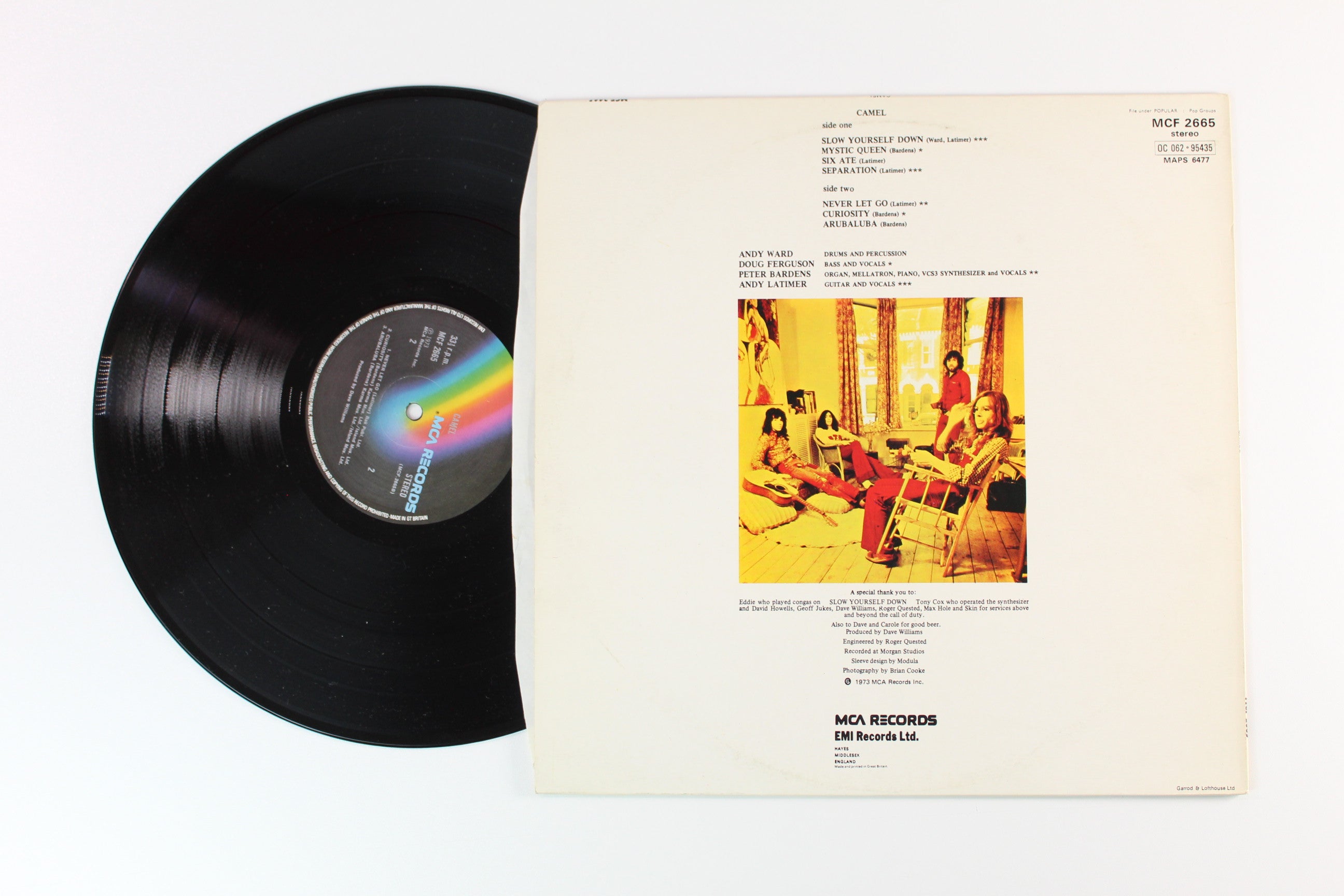 Camel - Camel on MCA UK Reissue