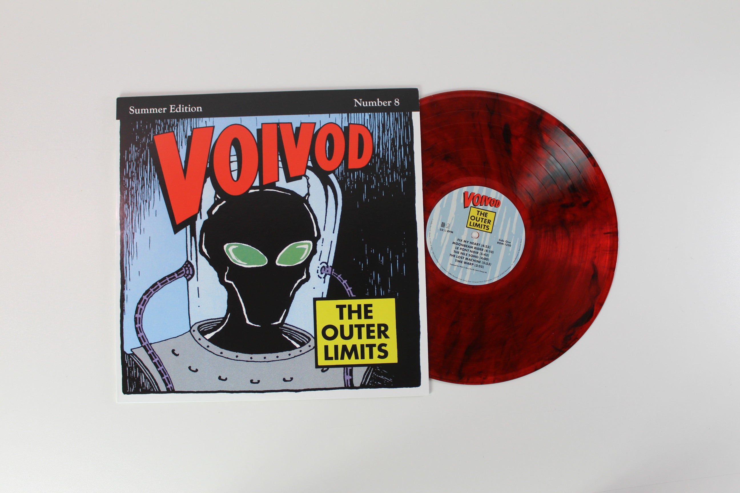 Voïvod - The Outer Limits on Real Gone Music – Limited Edition – Red/Black Smoke Vinyl – Reissue