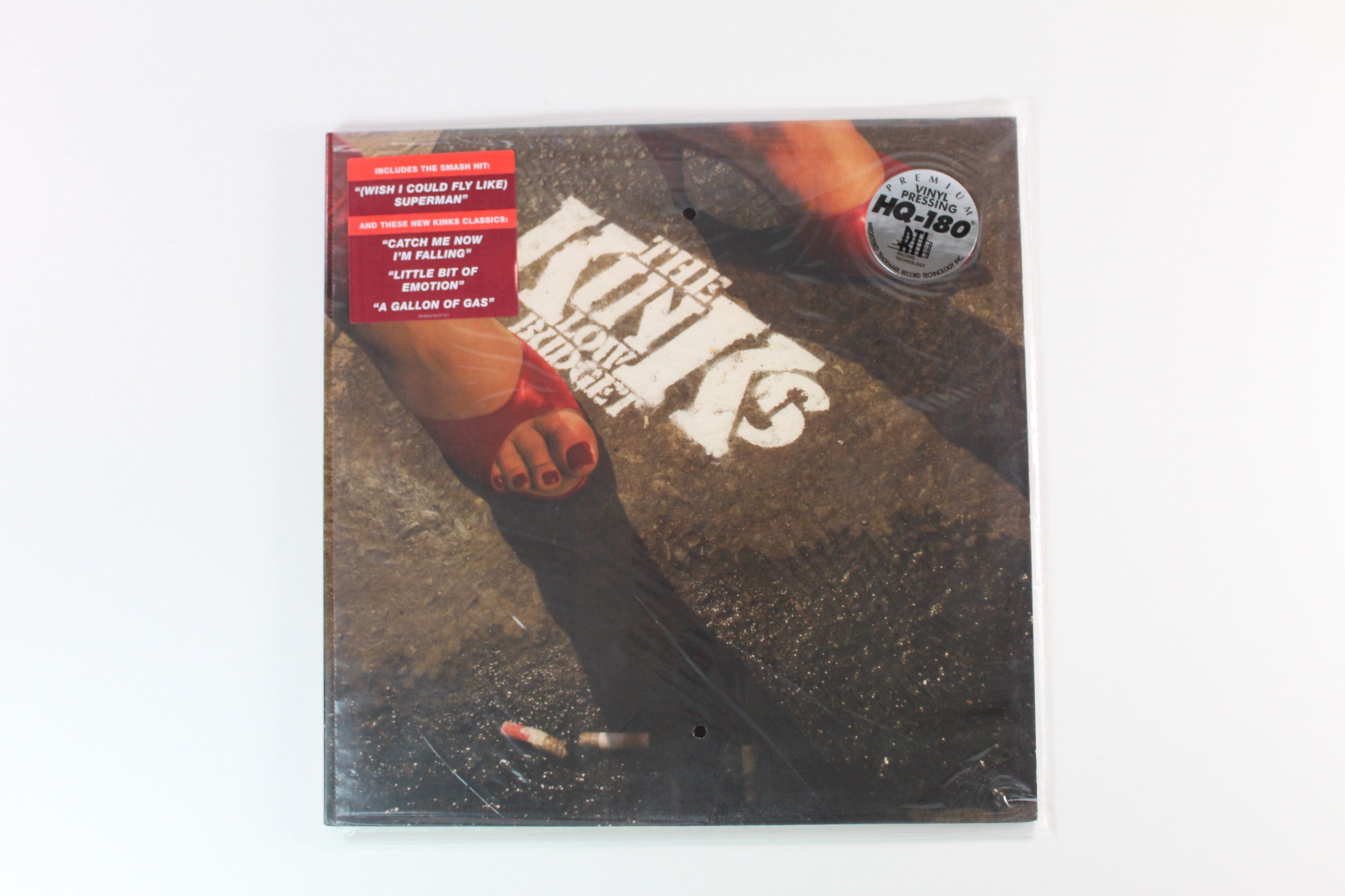 The Kinks - Low Budget on Arista Ltd Red Vinyl Reissue