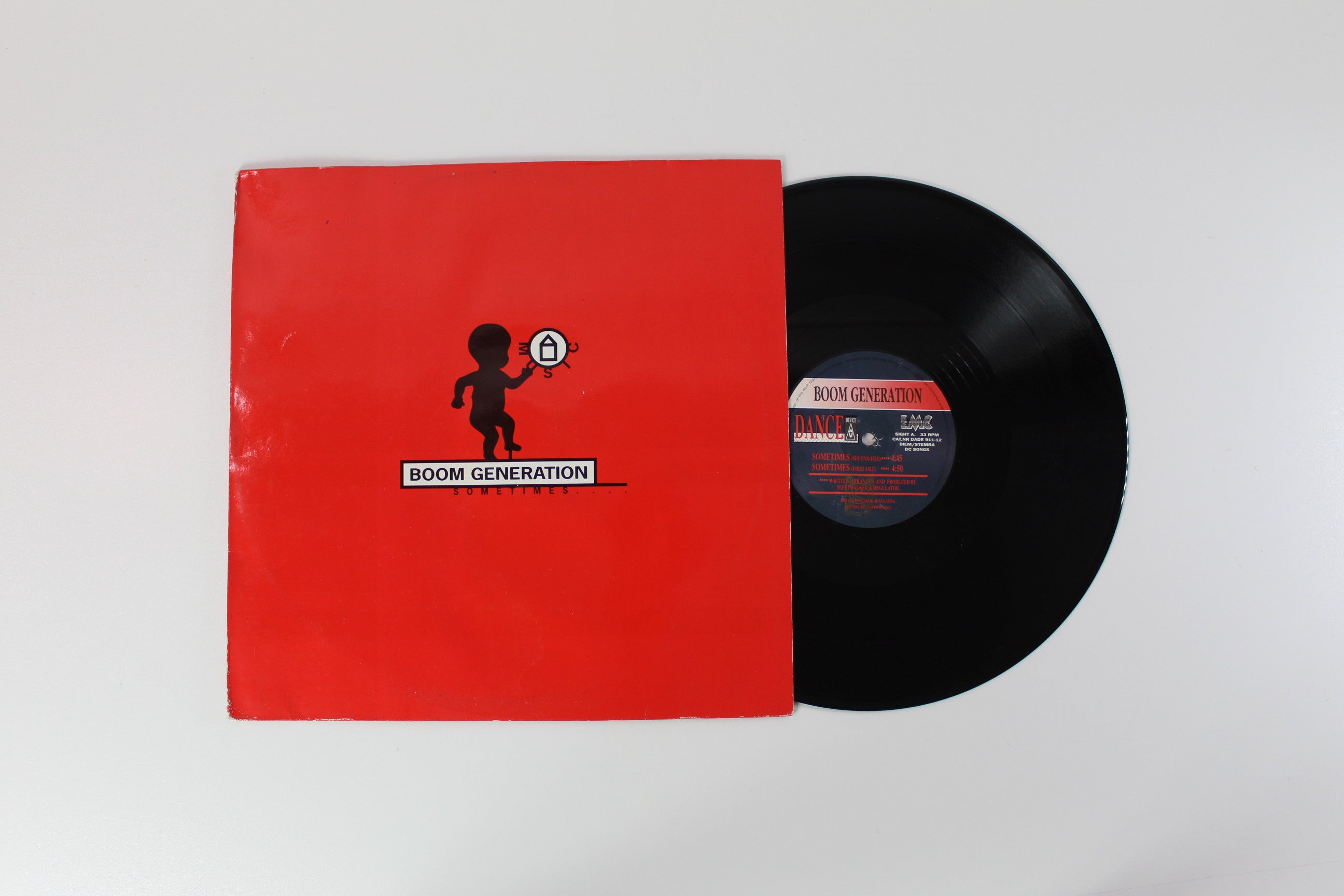 Boom Generation - Sometimes on Dance Device 12" Single