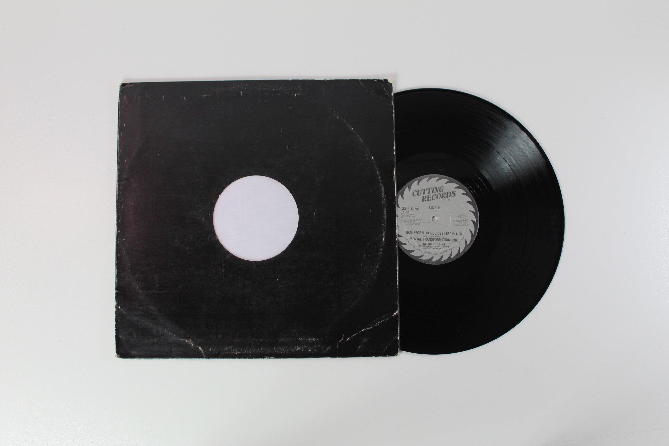 Nitro Deluxe - Journey To Cybotron on Cutting Records 12" Single