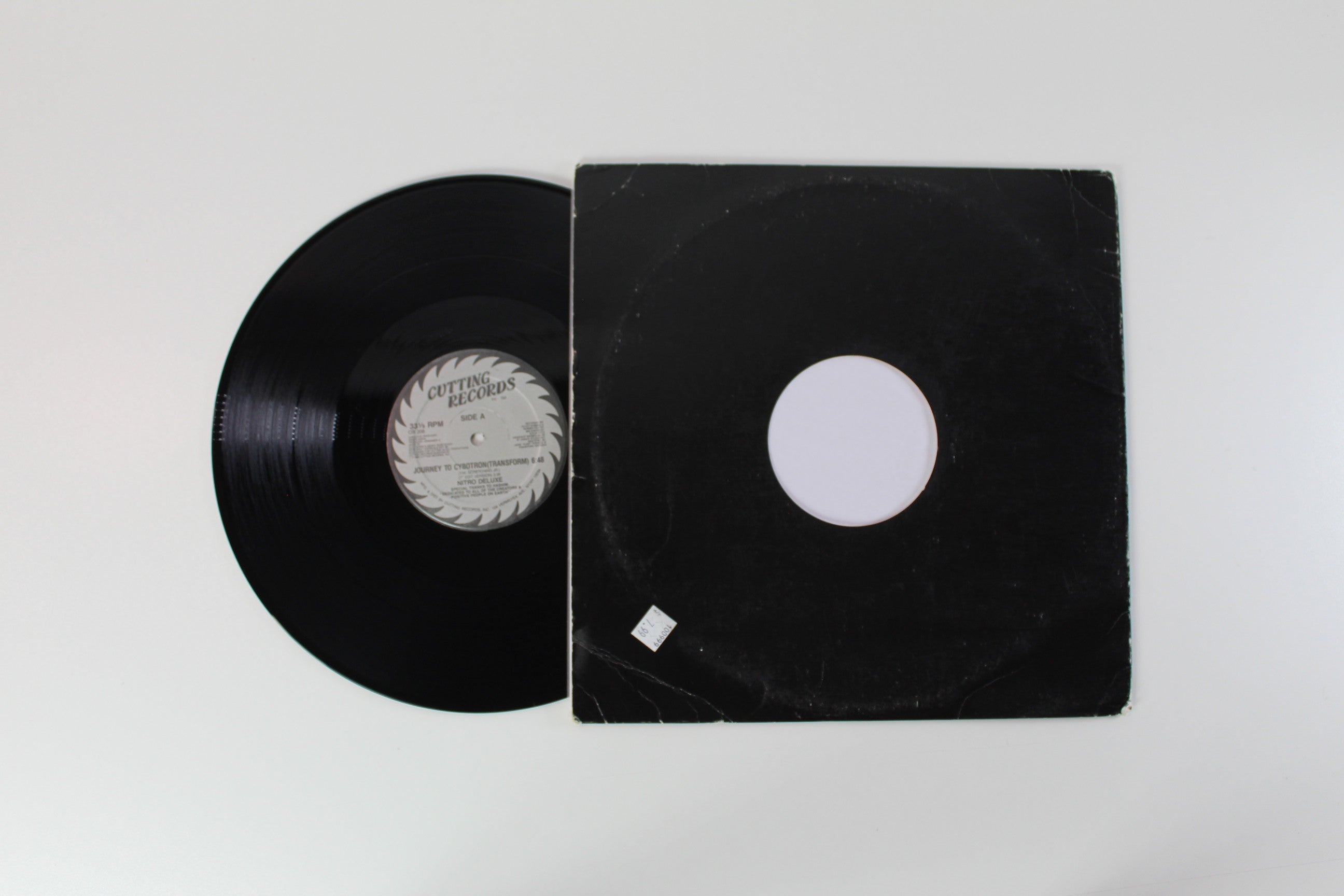 Nitro Deluxe - Journey To Cybotron on Cutting Records 12" Single