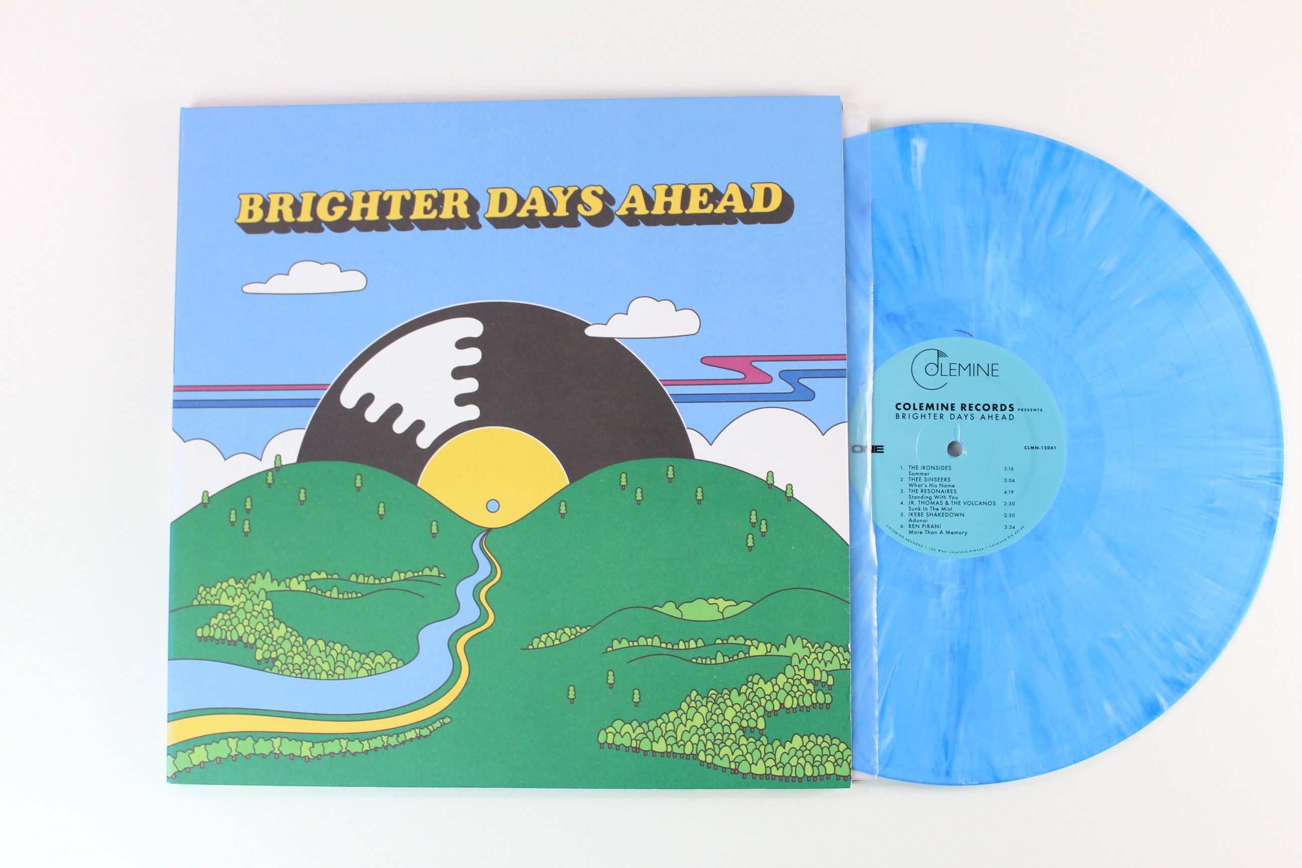 Various - Brighter Days Ahead on Colemine Ltd Blue / Yellow