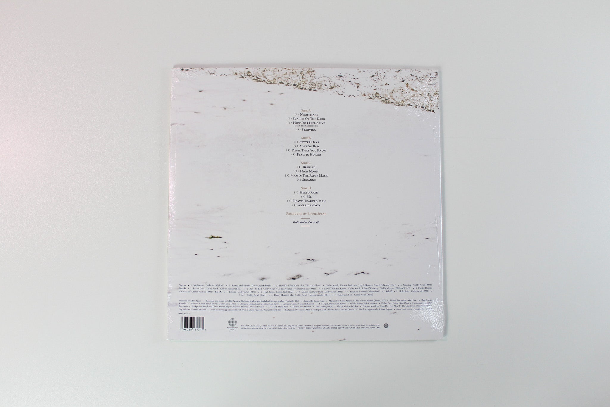 Colby Acuff - American Son on Sony Music Nashville - Sealed White Vinyl