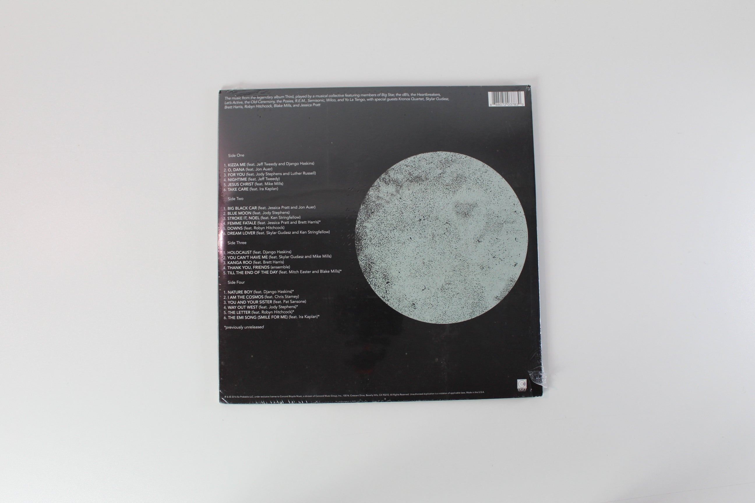 Big Star's Third - Stroke It, Noel: Big Star's Third In Concert on Craft Recordings – Record Store Day BF 2017 – Limited Edition – Sealed