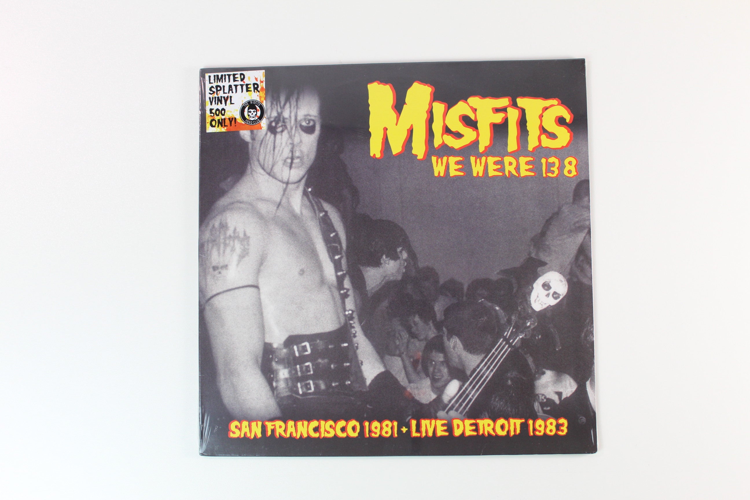 Misfits - We Were 138 (San Francisco 1981 + Live Detroit 1983) Unofficial Pressing Sealed