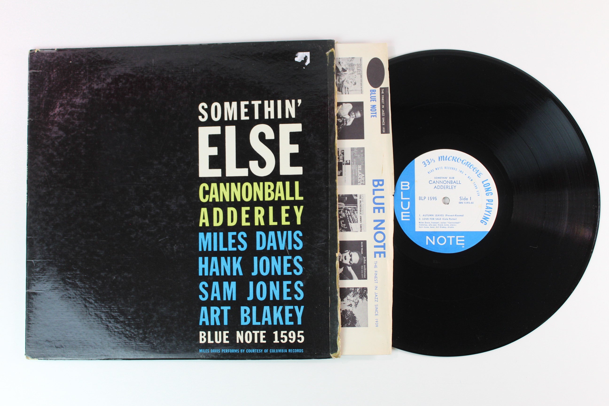Cannonball Adderley - Somethin' Else on Blue Note Mono NY USA Reissue