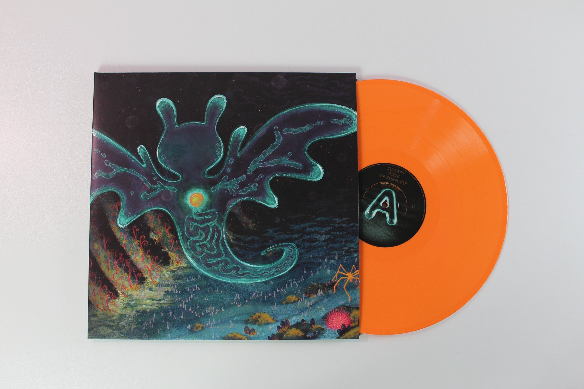 Glass Beach - Plastic Death on Run For Cover Records - Orange Vinyl