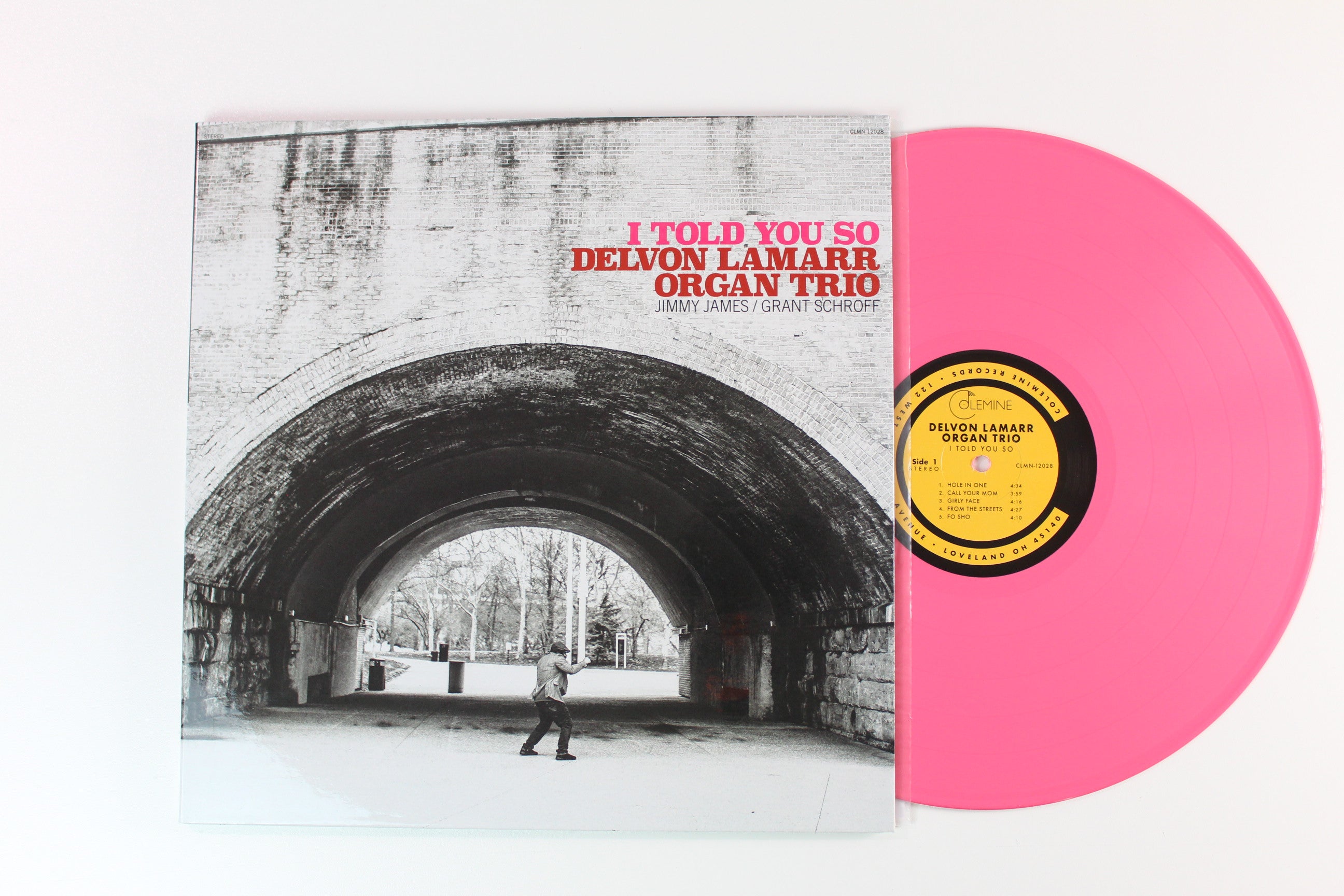 Delvon Lamarr Organ Trio - I Told You So on Colemine Ltd Pink Vinyl