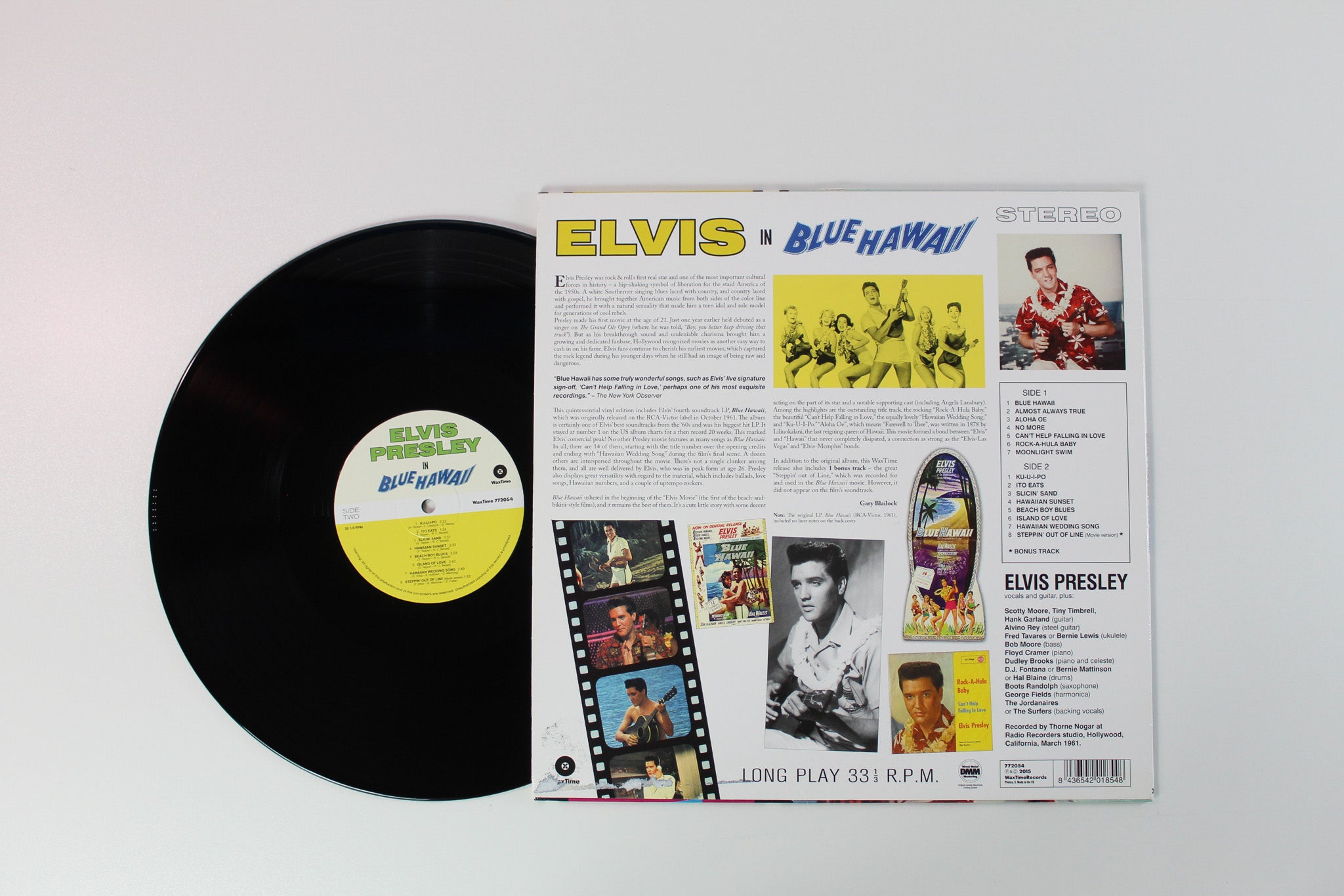 Elvis Presley - Blue Hawaii on WaxTime