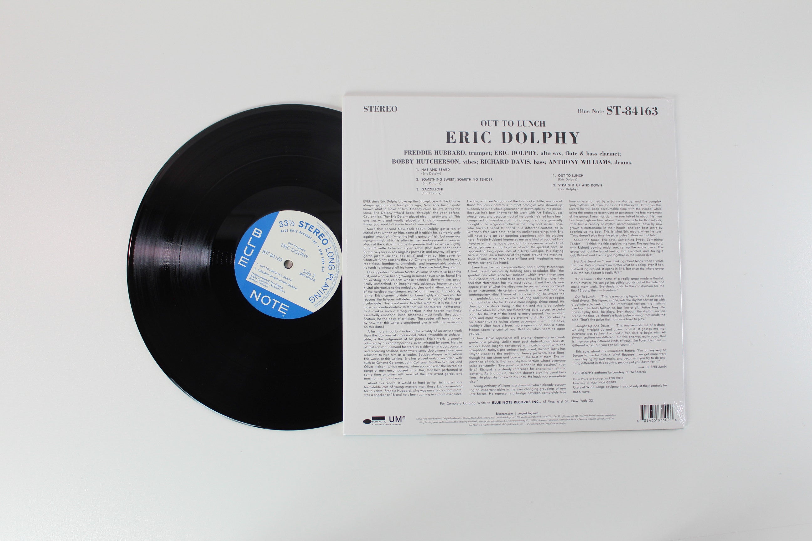Eric Dolphy - Out To Lunch! on Blue Note – Blue Note Classic Vinyl Series