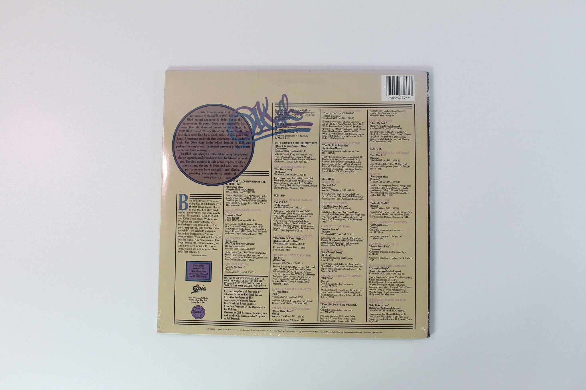 Various - Okeh Western Swing on Epic - Sealed