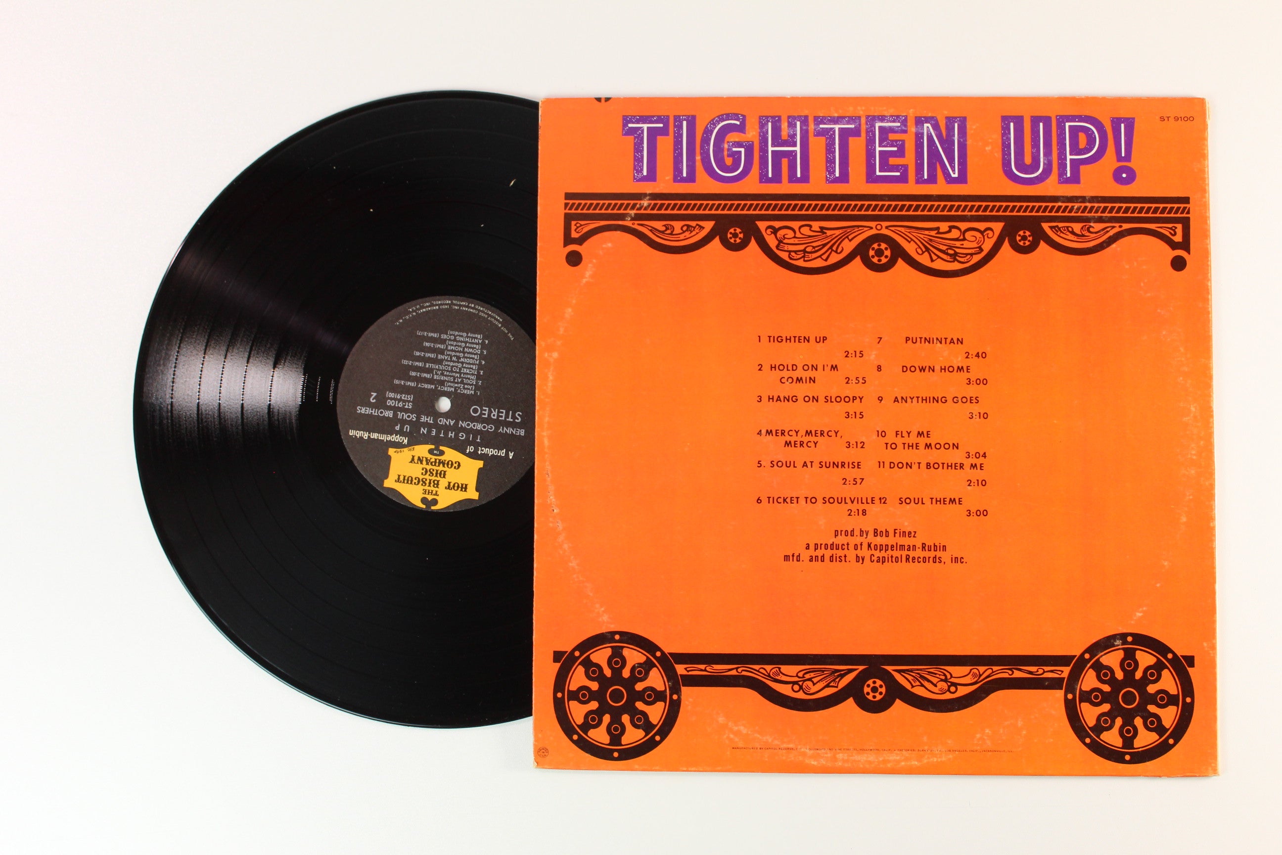 Benny Gordon & The Soul Brothers - Tighten Up on The Hot Biscuit Disc Company