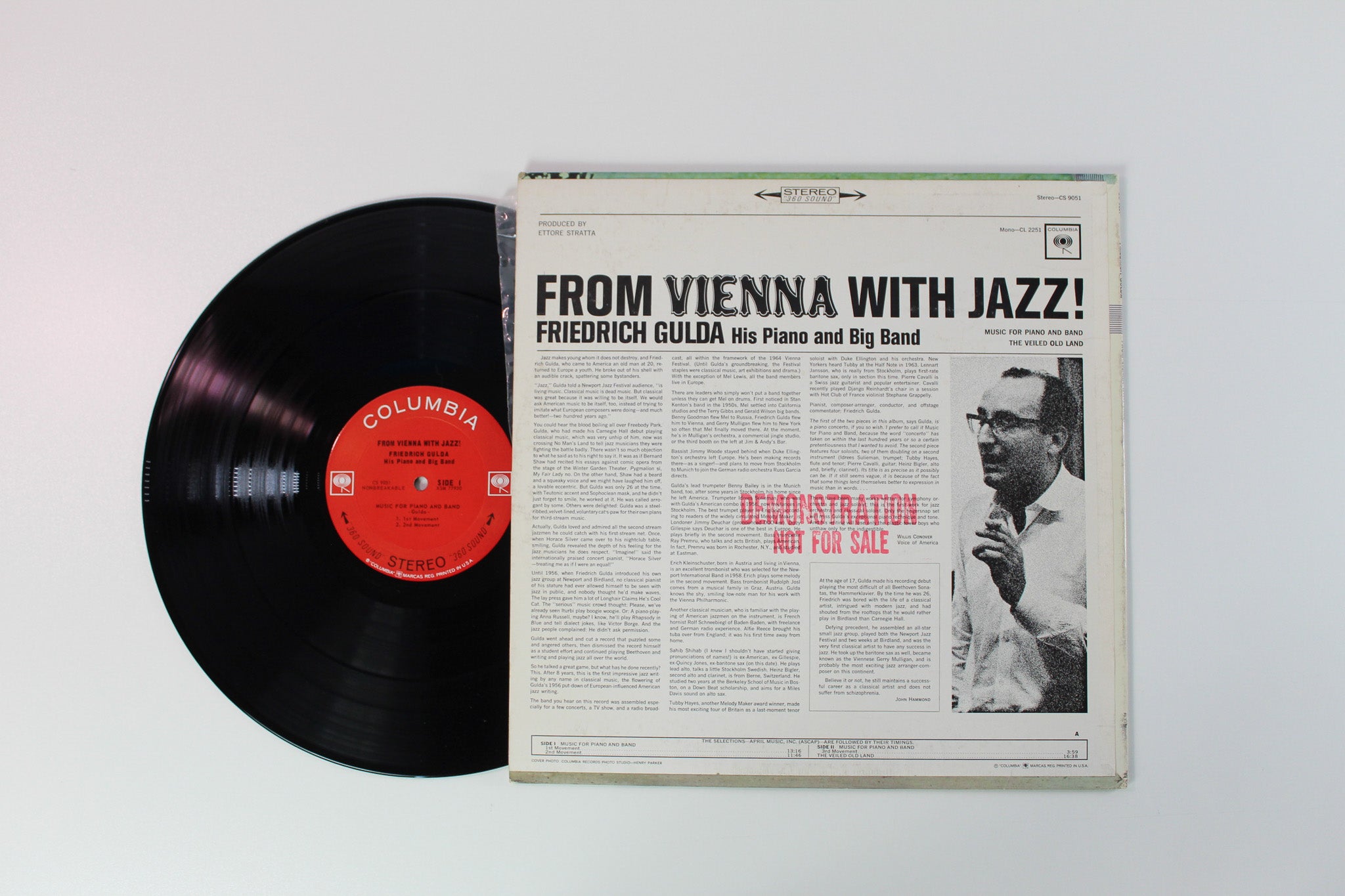 Friedrich Gulda's Reunion Big Band - From Vienna With Jazz on Columbia