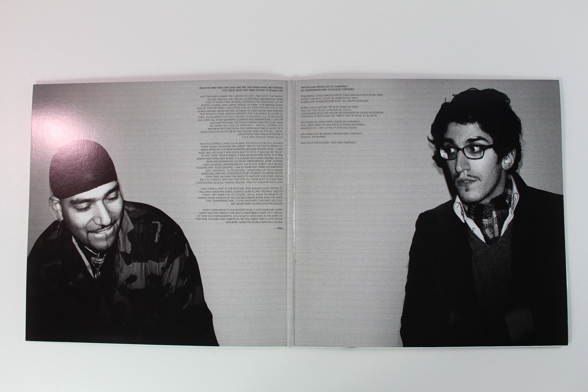 Chromeo - She's In Control on Last Gang Records - Clear Vinyl