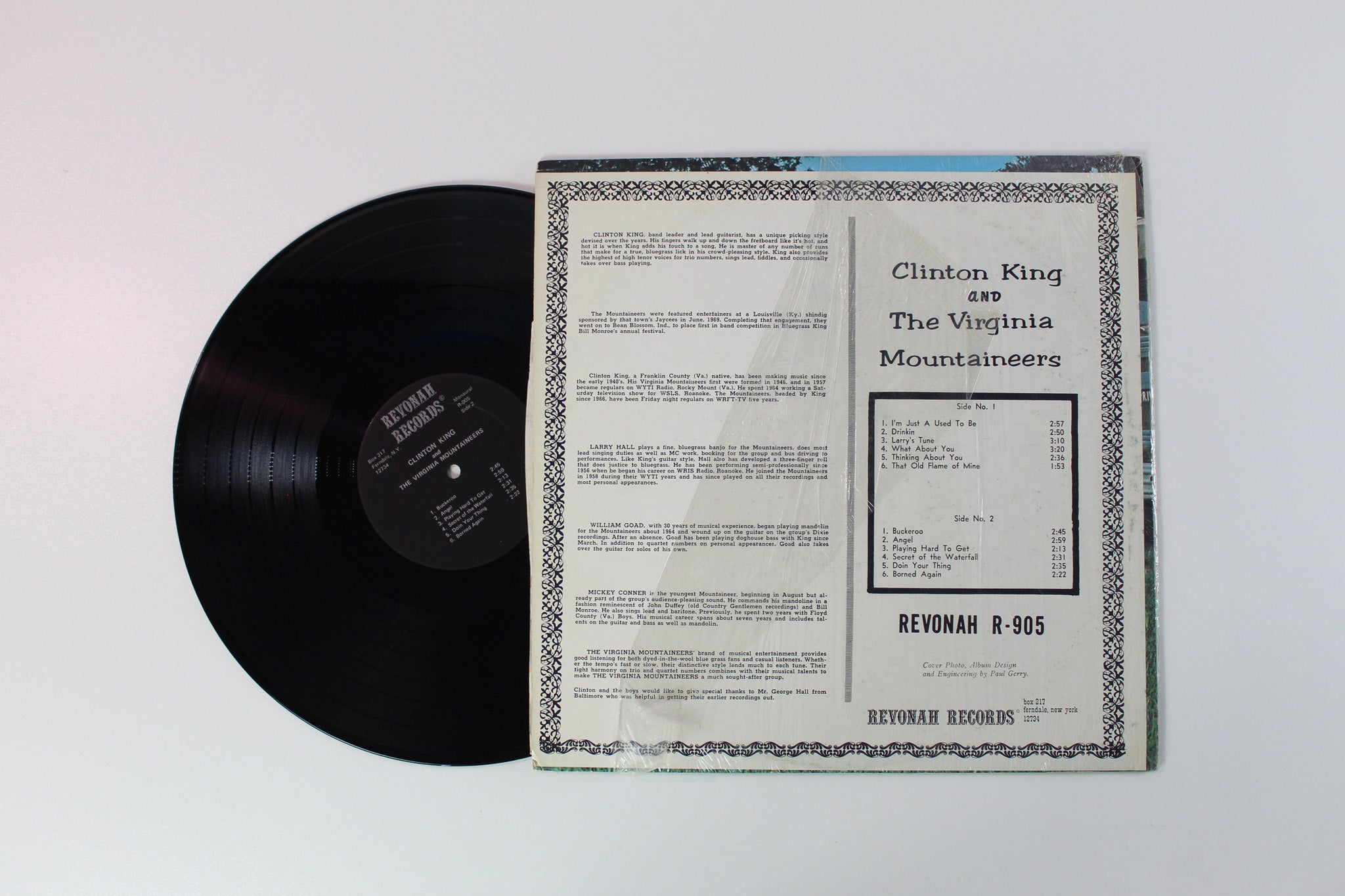 Clinton King And The Virginia Mountaineers - Clinton King And The Virginia Mountaineers on Revonah Records