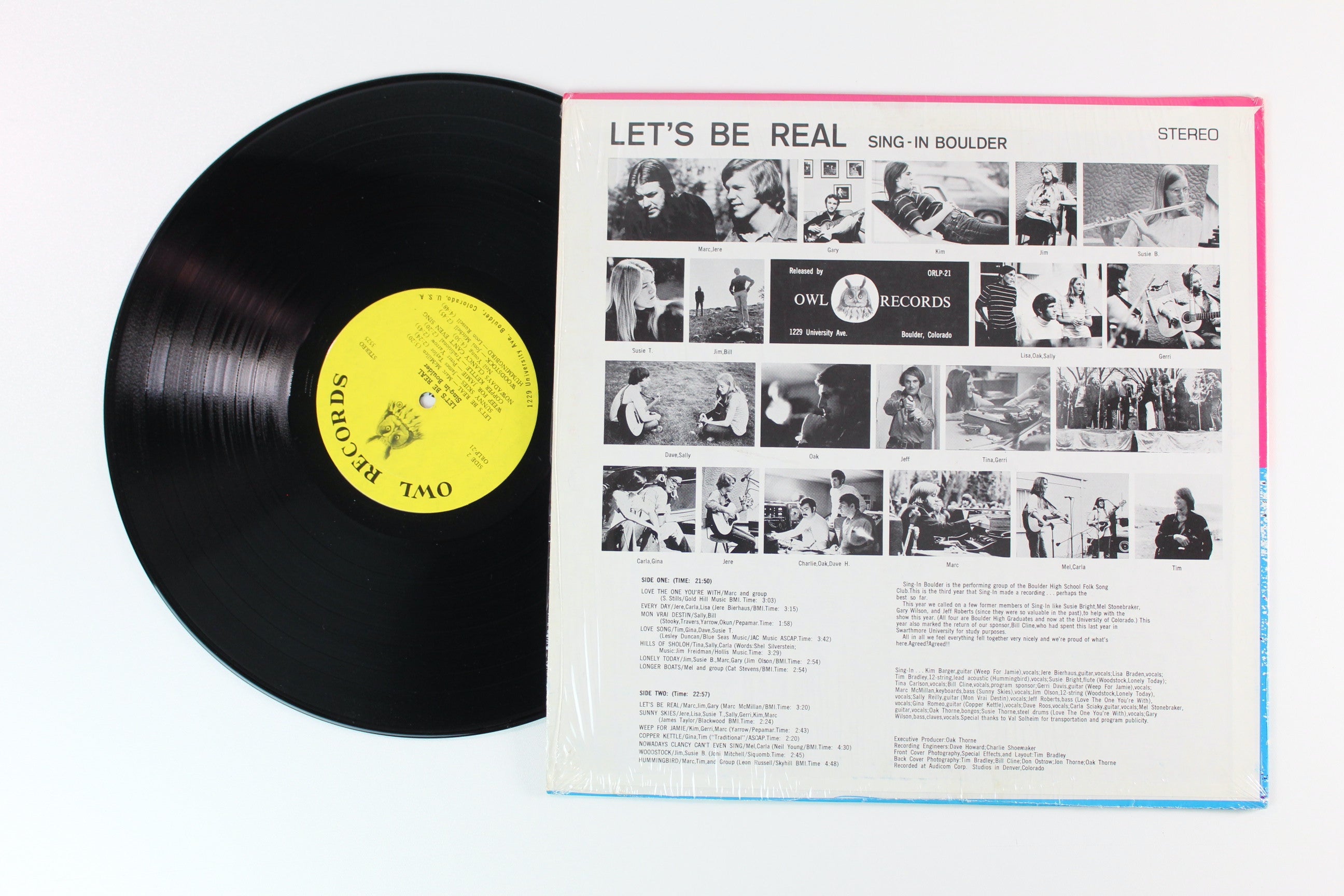 Sing-In Boulder - Let’s Be Real on Owl Records