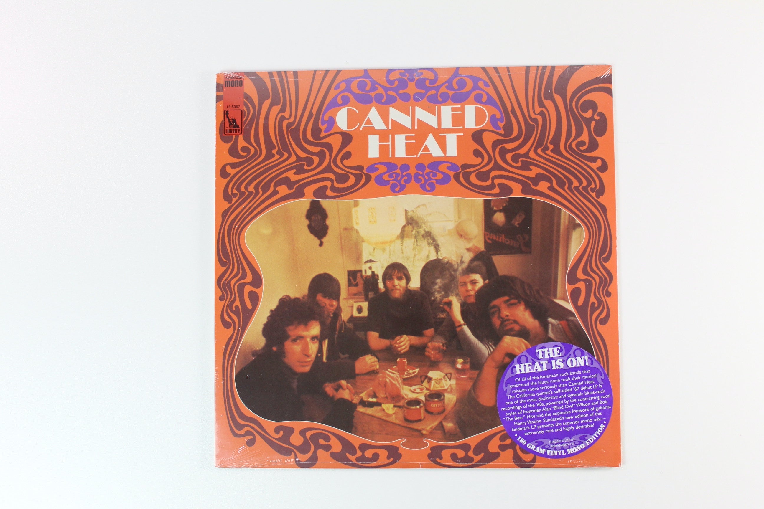Canned Heat - Canned Heat on Sundazed Mono Reissue Sealed